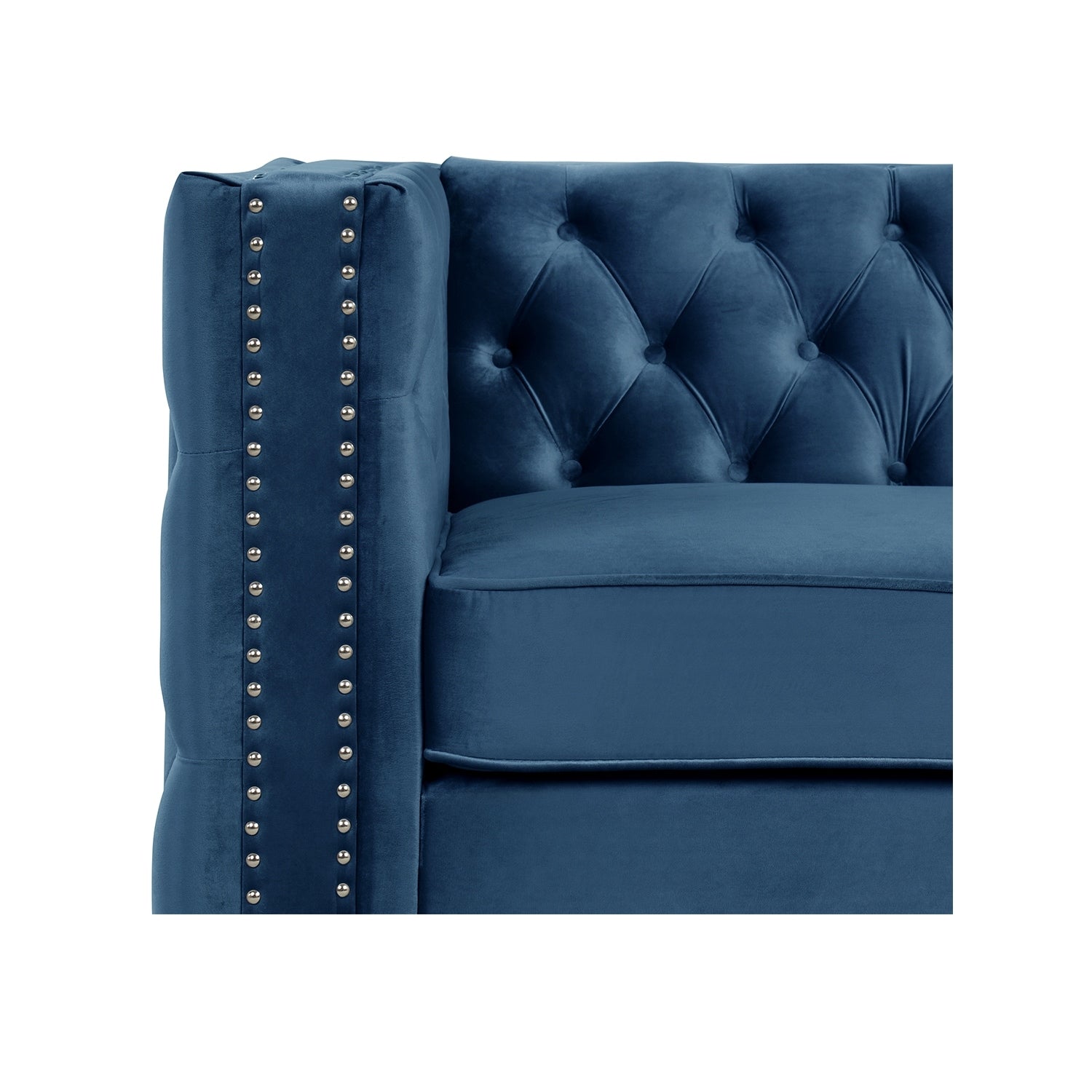 Morden Fort Deep Dutch Velvet Modern Sofa