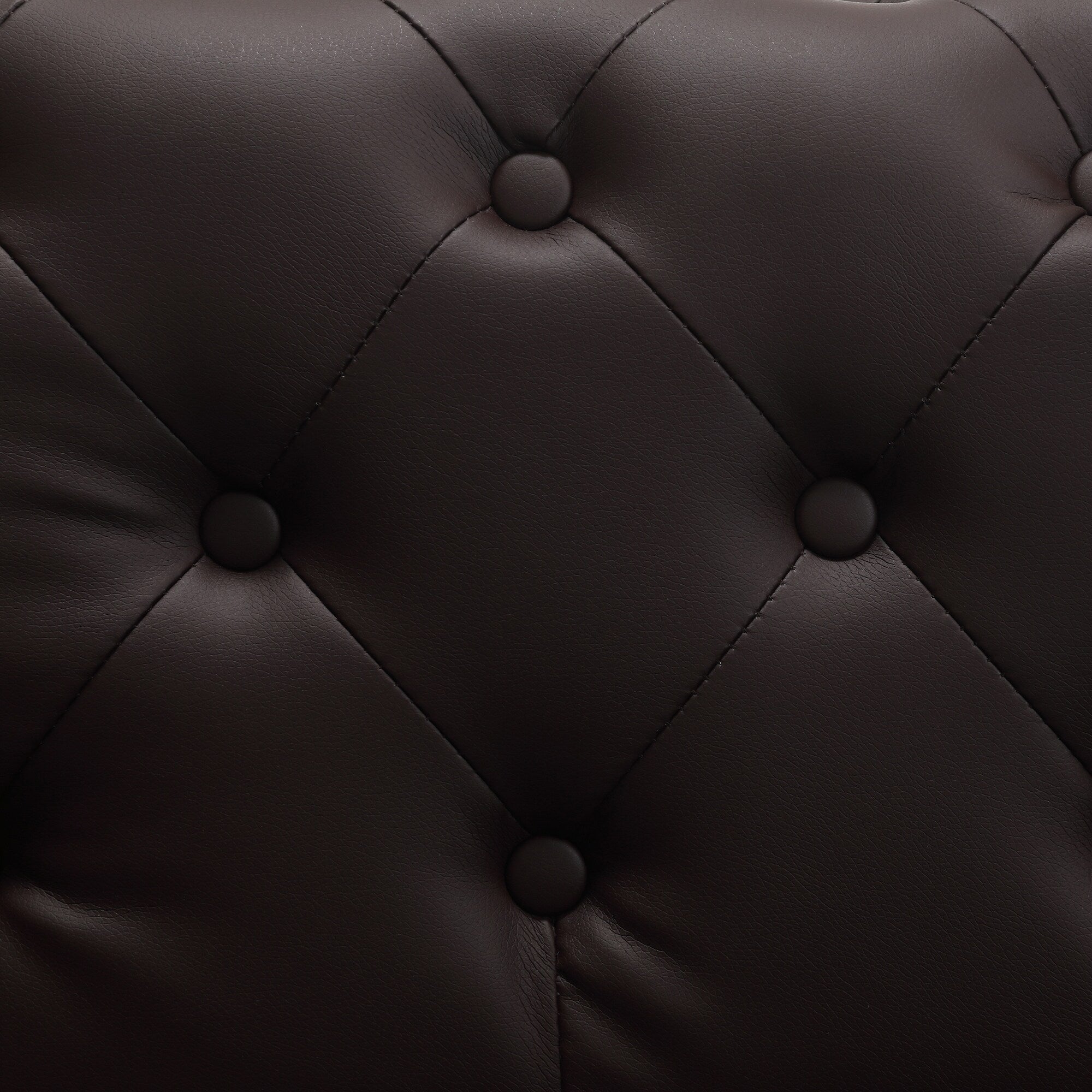 Morden Fort Modern Velvet Sofa with Button Tufted,Solid Wood Frame and Iron Legs