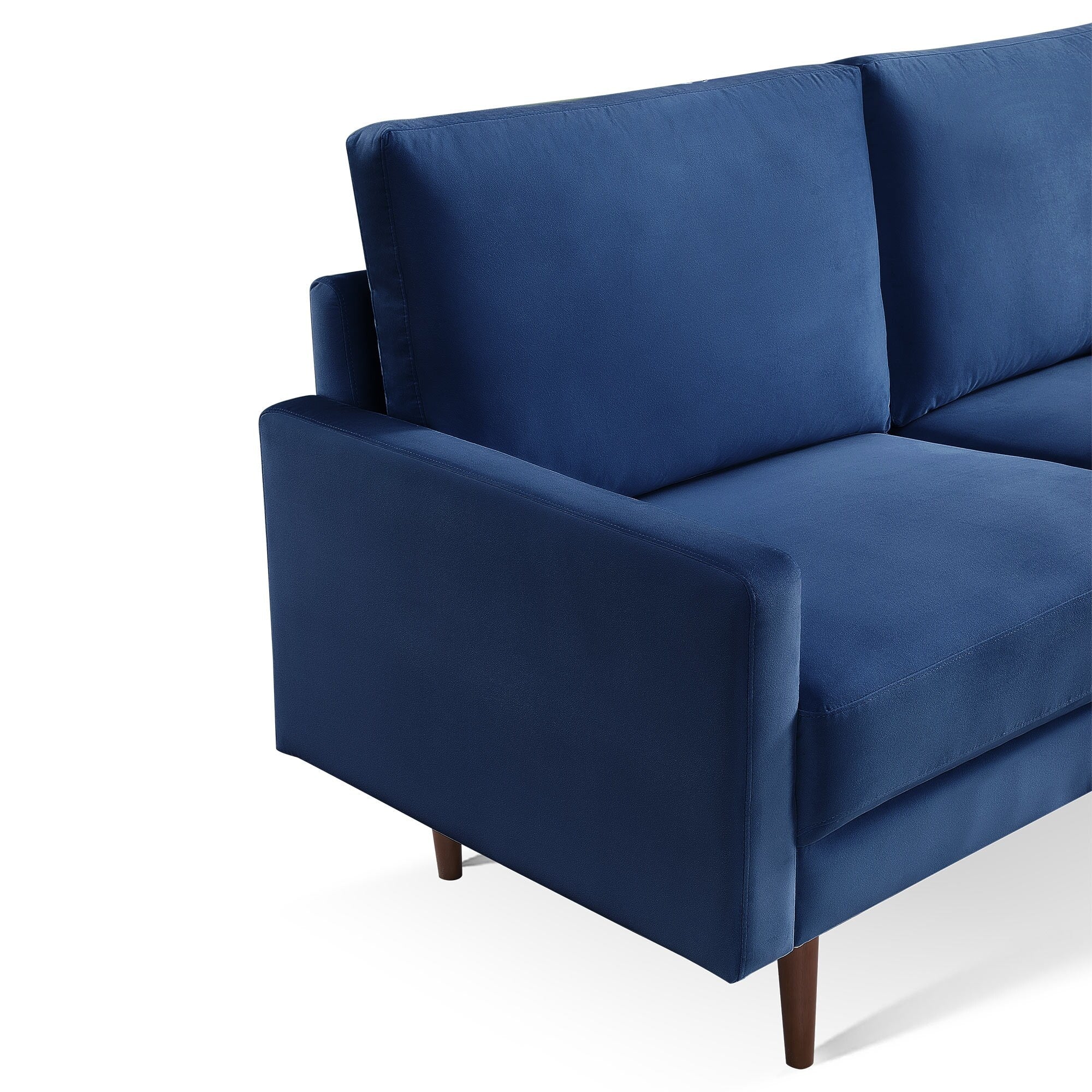 OS Home and Office Furniture 69 Inch Wide Upholstered Sofa with Square Arms