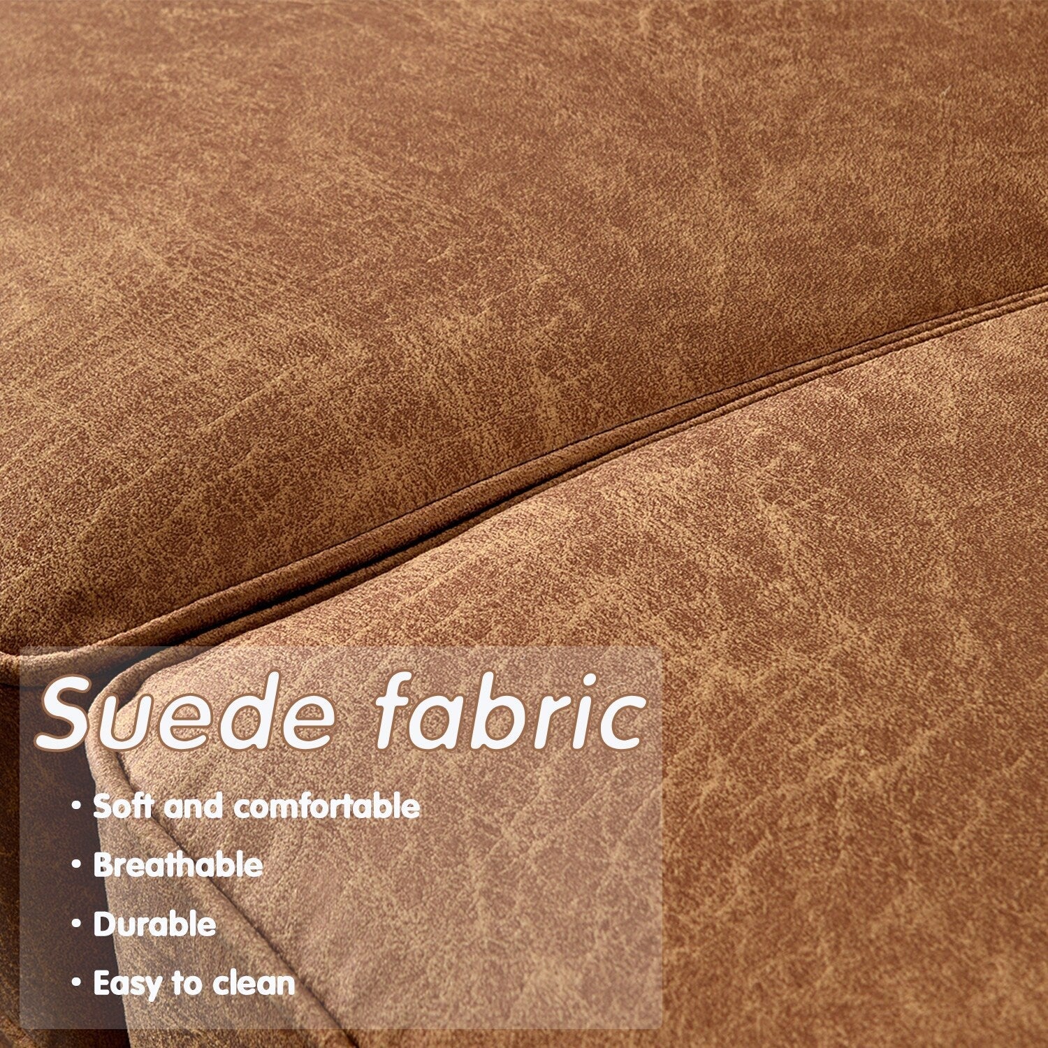 OVIOS Upholstered Mid-century Sofa