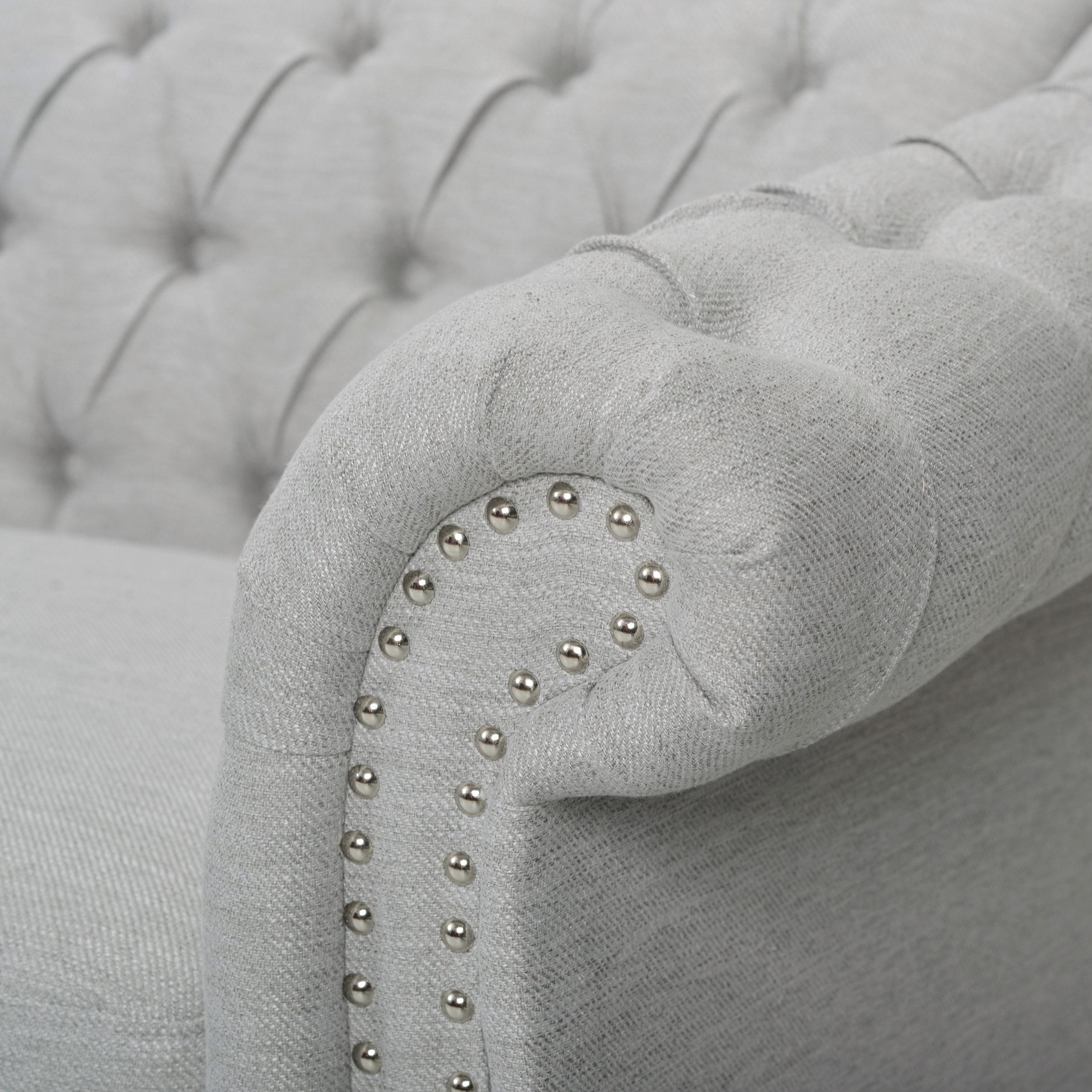 Parksley Tufted Chesterfield 3-seat Sofa by Christopher Knight Home