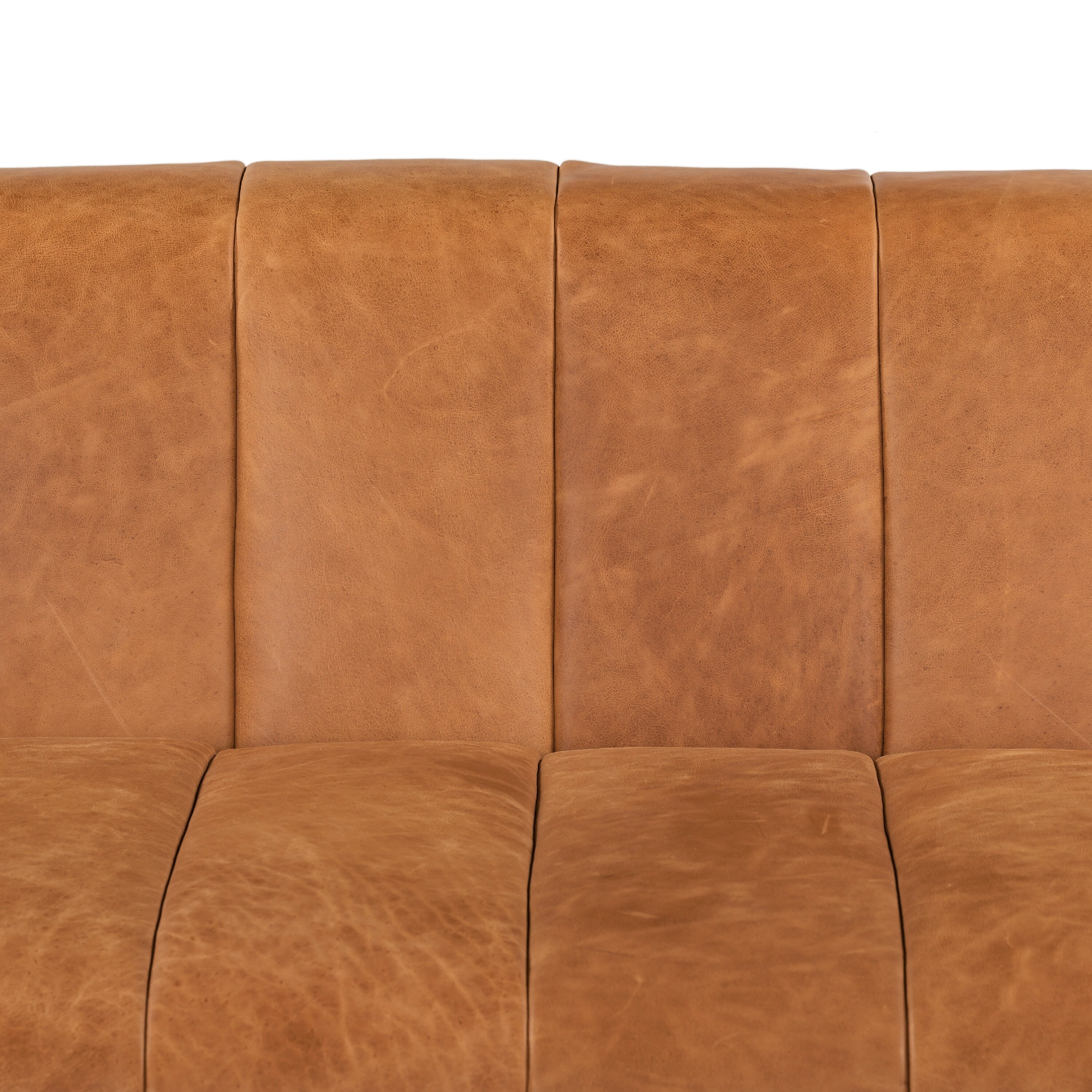 Poly & Bark Canale Sofa - Full Grain Genuine Italian Leather