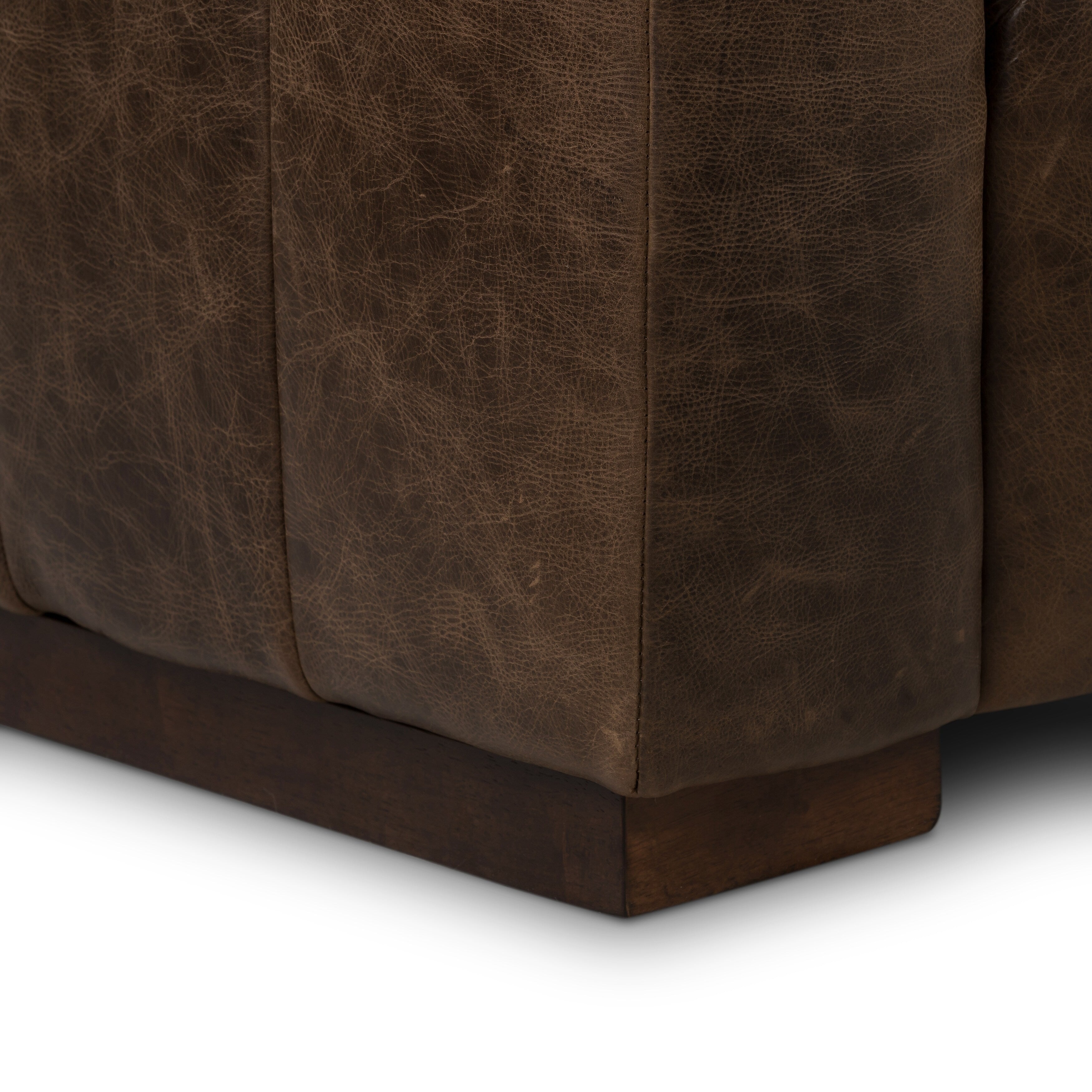 Poly & Bark Canale Sofa - Full Grain Genuine Italian Leather