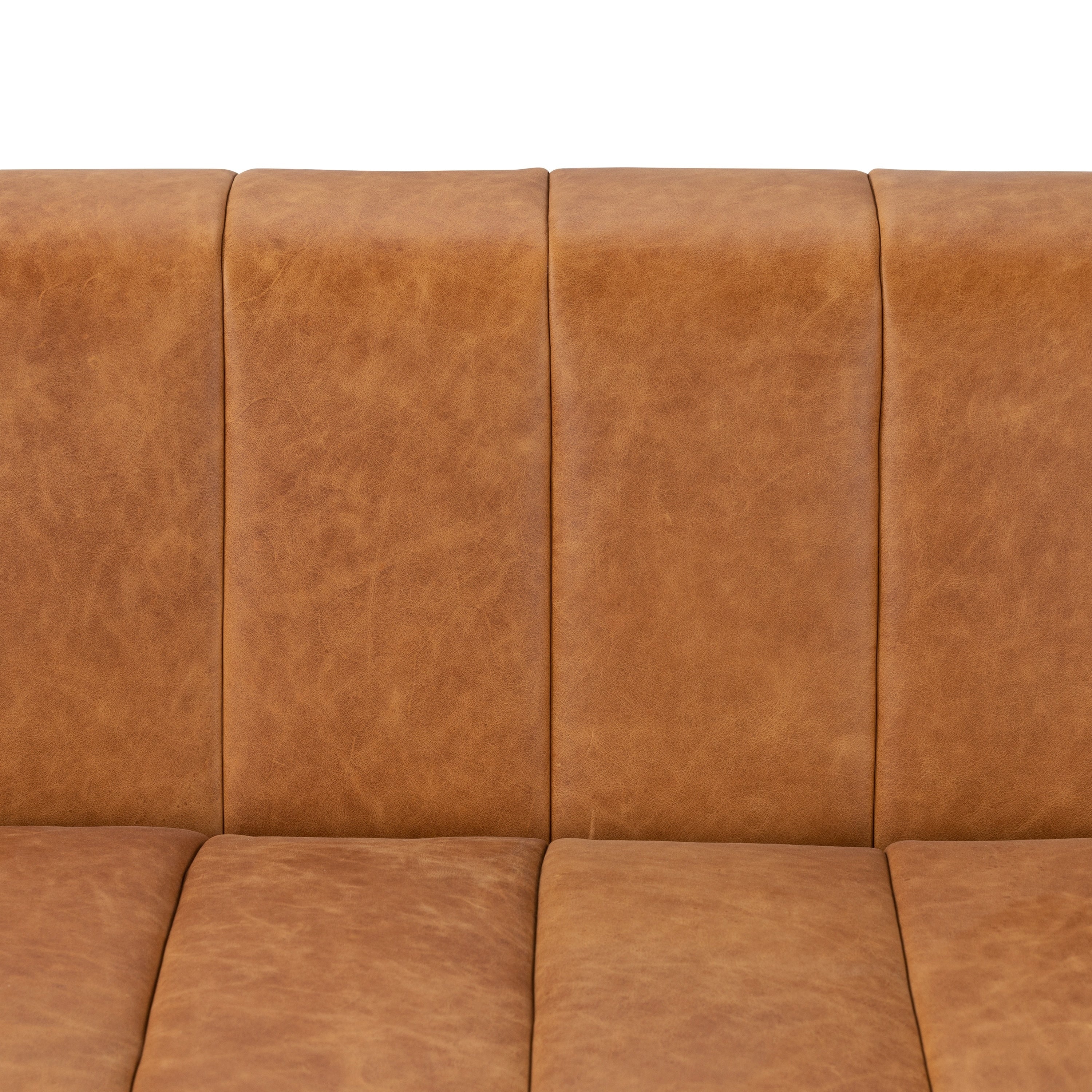Poly & Bark Canale Sofa - Full Grain Genuine Italian Leather