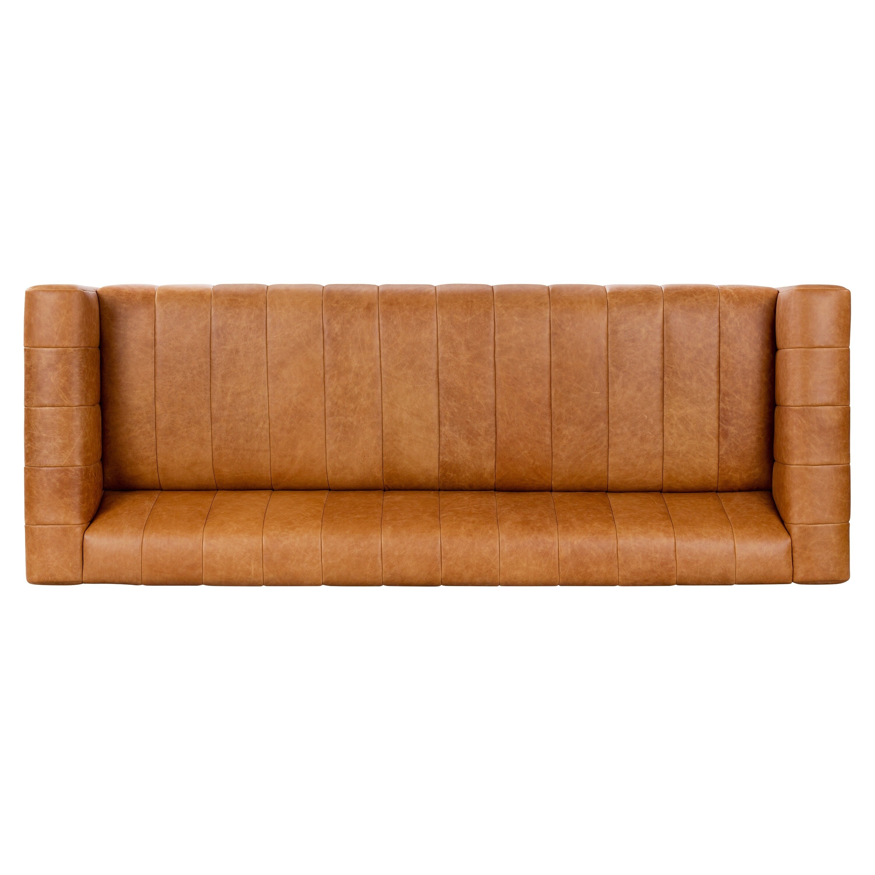 Poly & Bark Canale Sofa - Full Grain Genuine Italian Leather