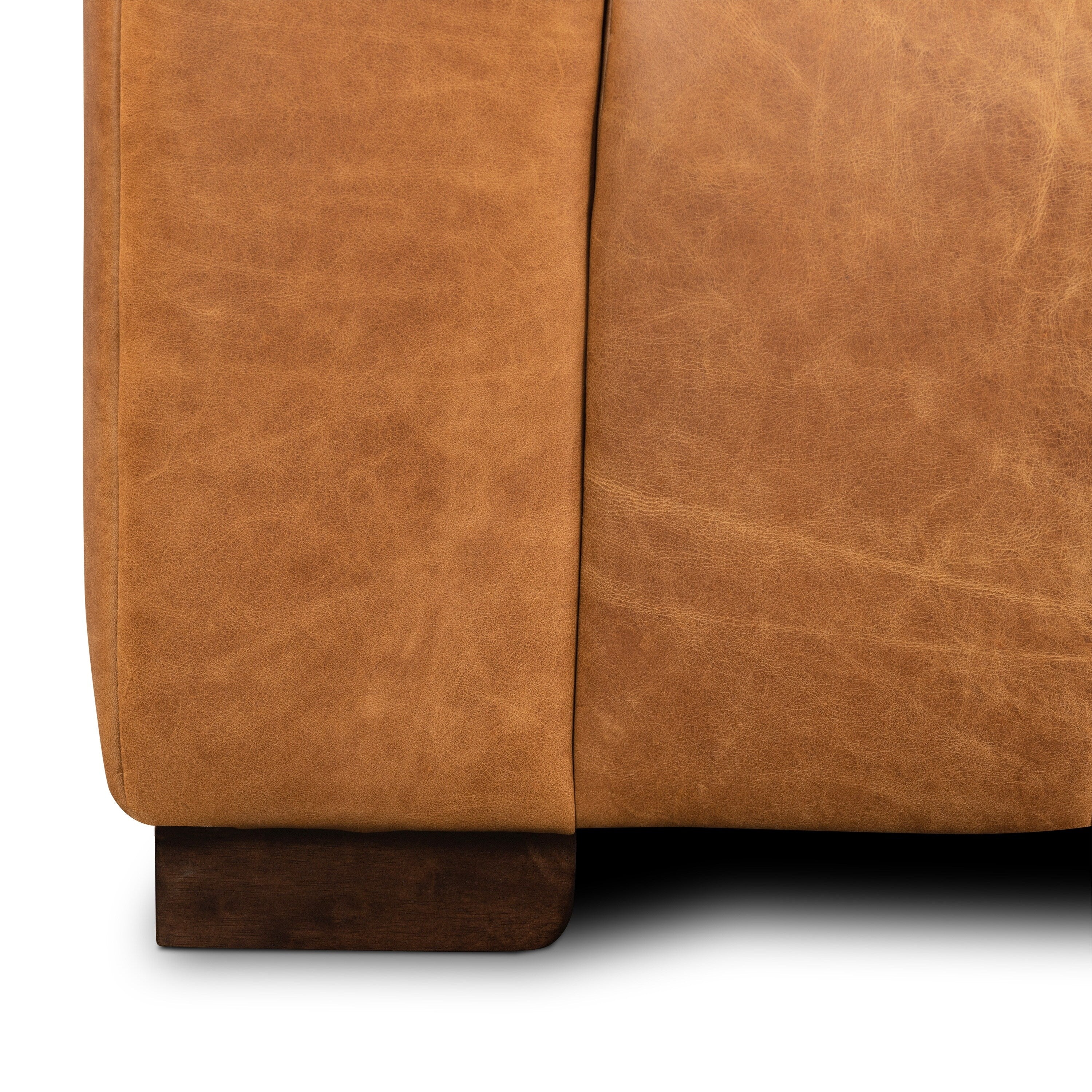 Poly & Bark Canale Sofa - Full Grain Genuine Italian Leather
