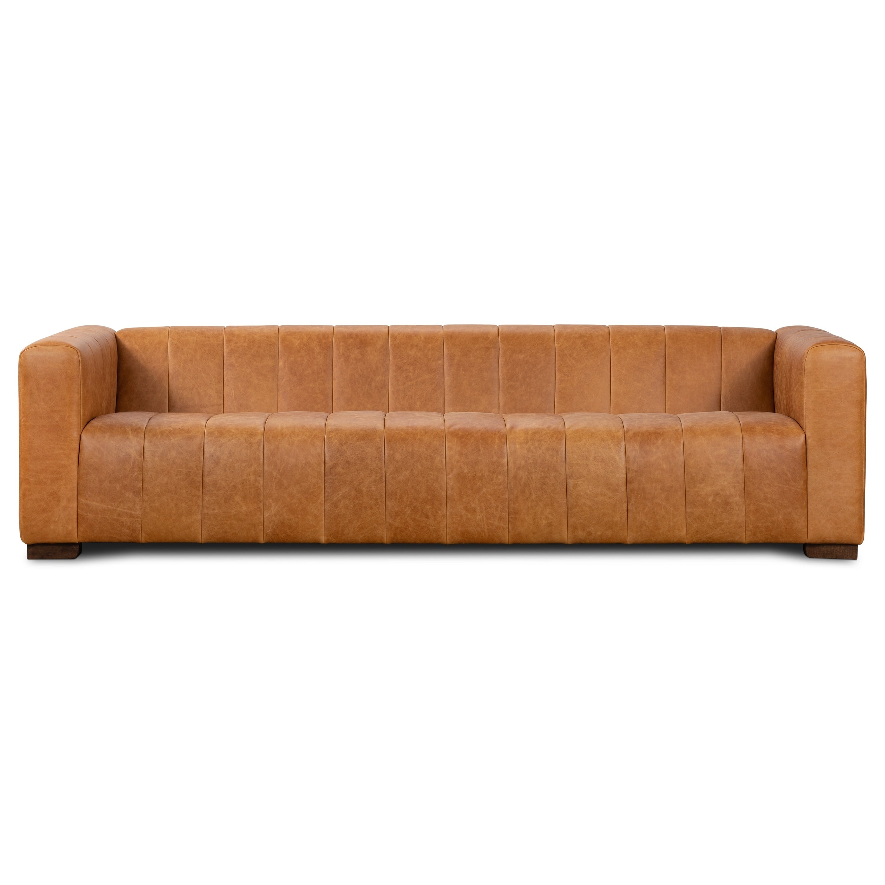 Poly & Bark Canale Sofa - Full Grain Genuine Italian Leather