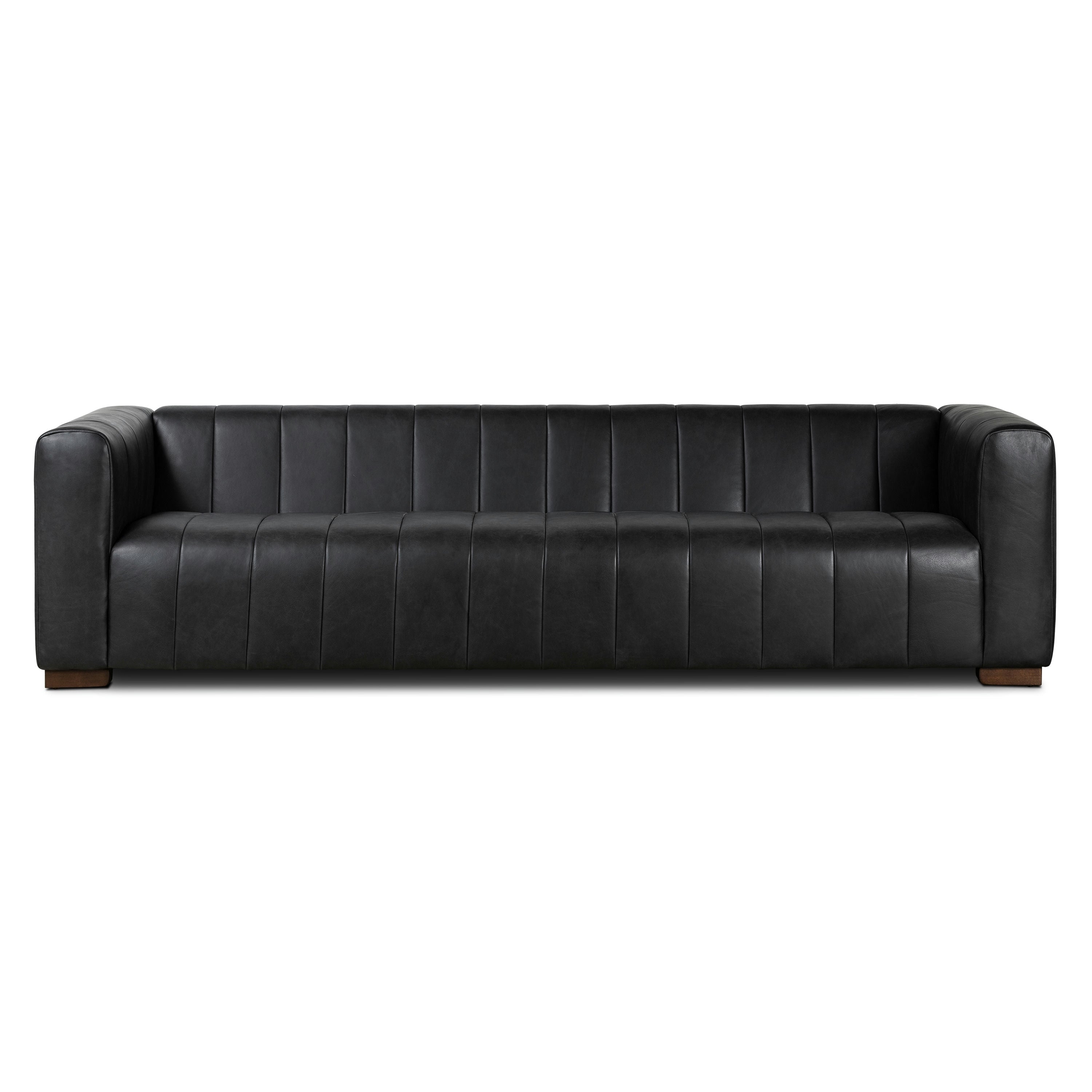 Poly & Bark Canale Sofa - Full Grain Genuine Italian Leather