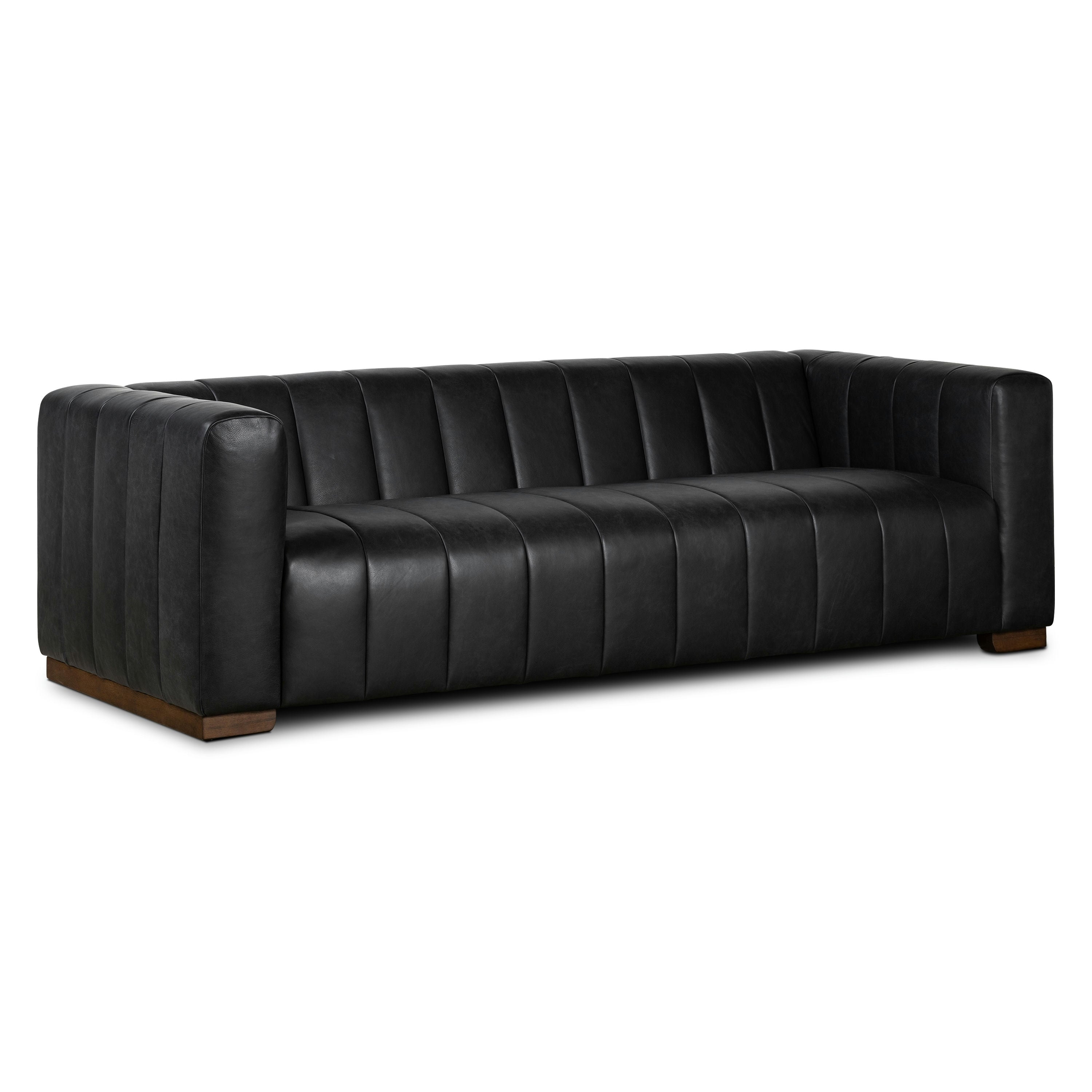 Poly & Bark Canale Sofa - Full Grain Genuine Italian Leather