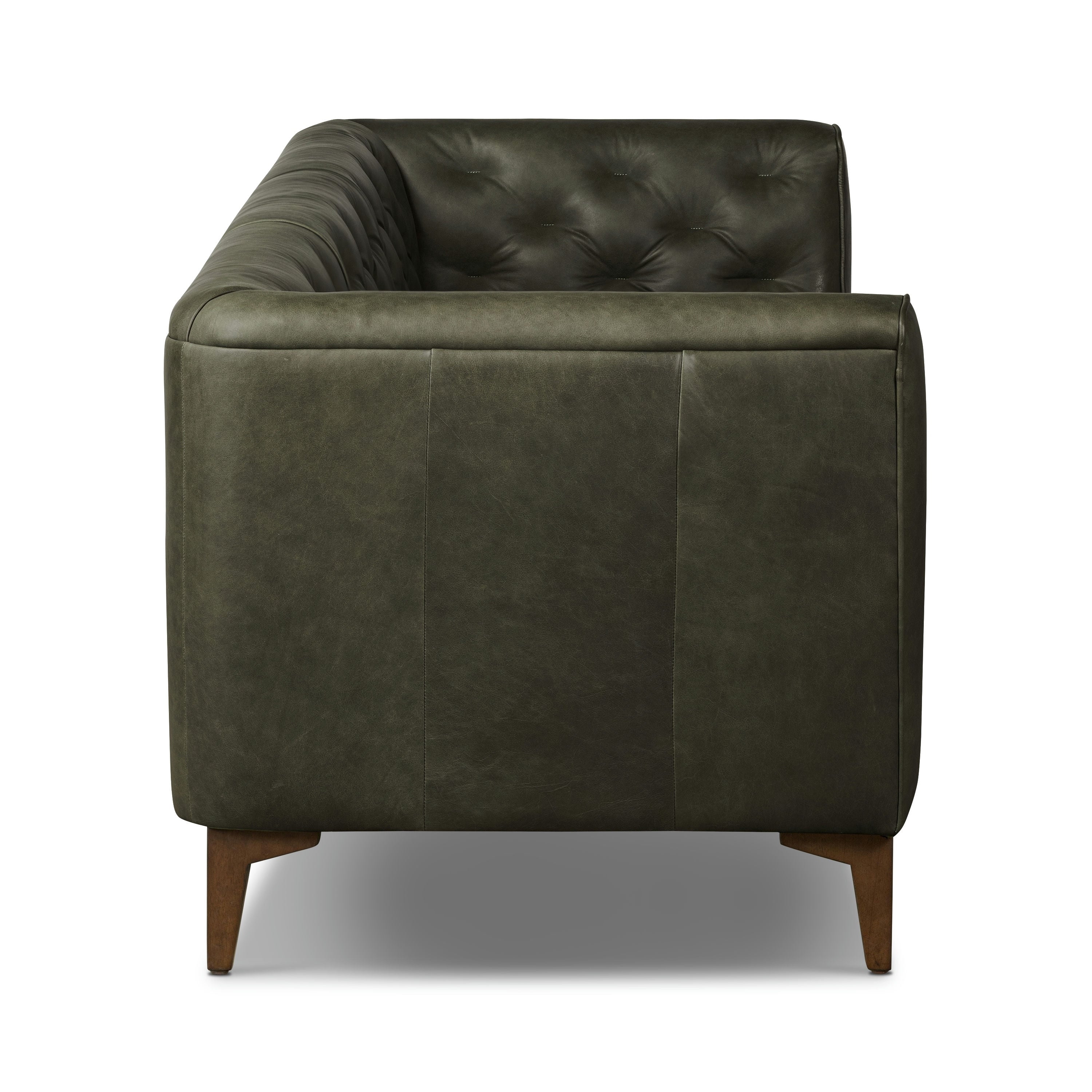 Poly & Bark Essex 89 Sofa - Full Grain Genuine Italian Leather