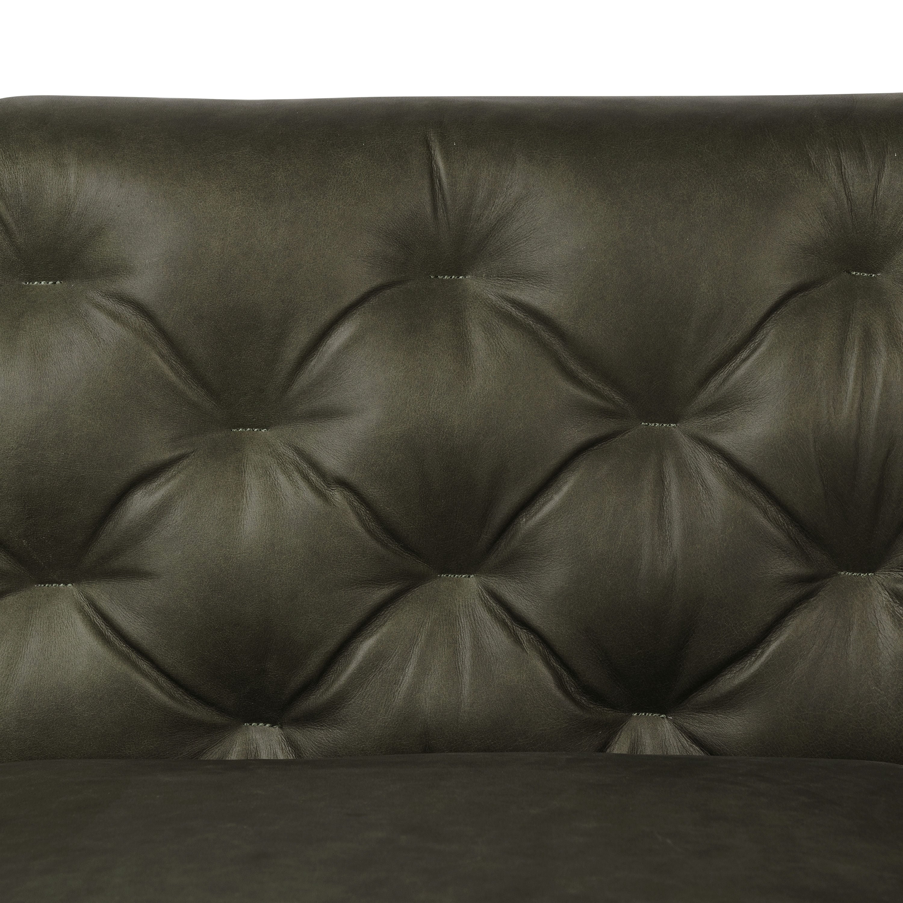 Poly & Bark Essex 89 Sofa - Full Grain Genuine Italian Leather