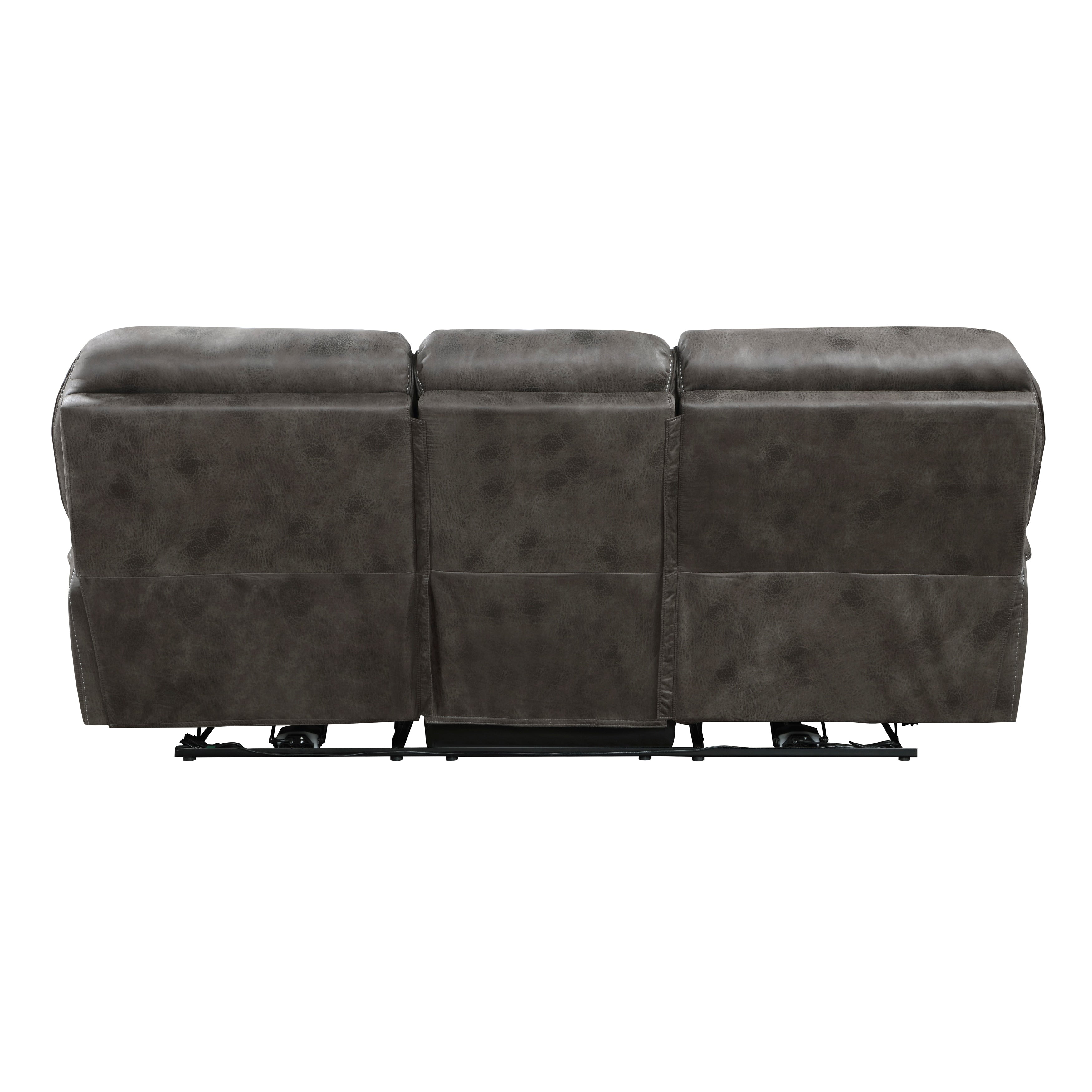Regina Microfiber Power Double Reclining Sofa