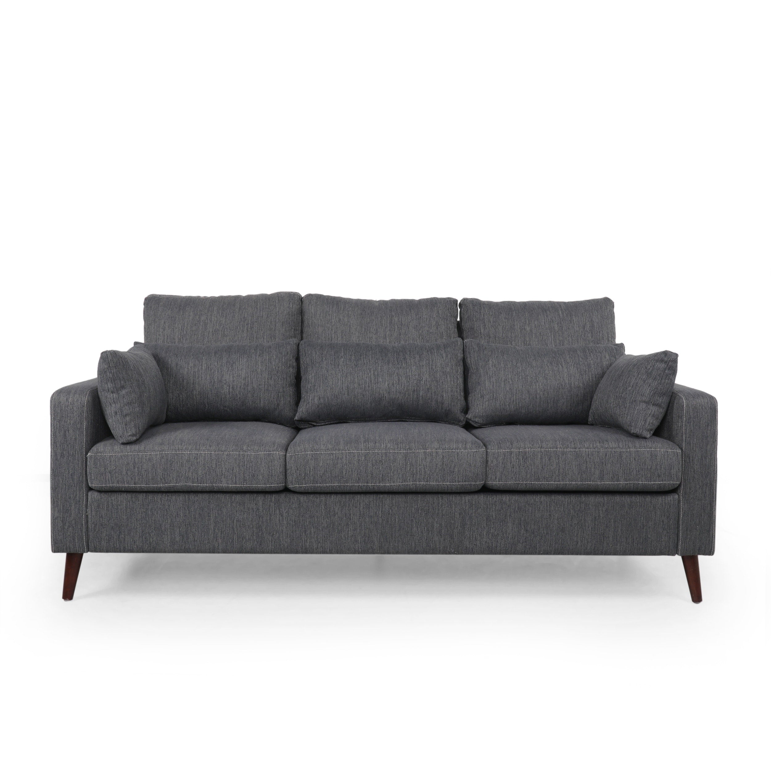 Roselle Upholstered 3-seat Sofa by Christopher Knight Home