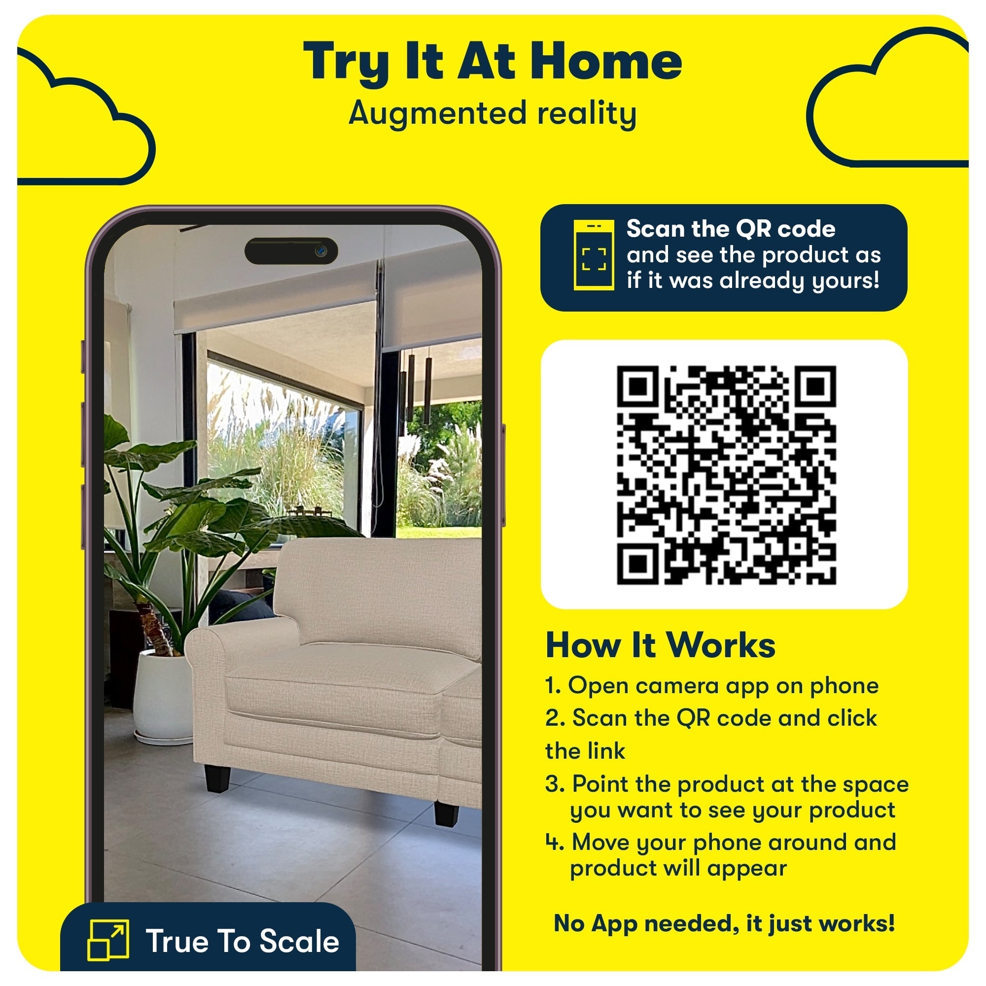Serta Copenhagen 78 Rolled Arm Sofa, Easy Care Polyester, Soft Pillow Back, Pocket Coil Seat Cushions
