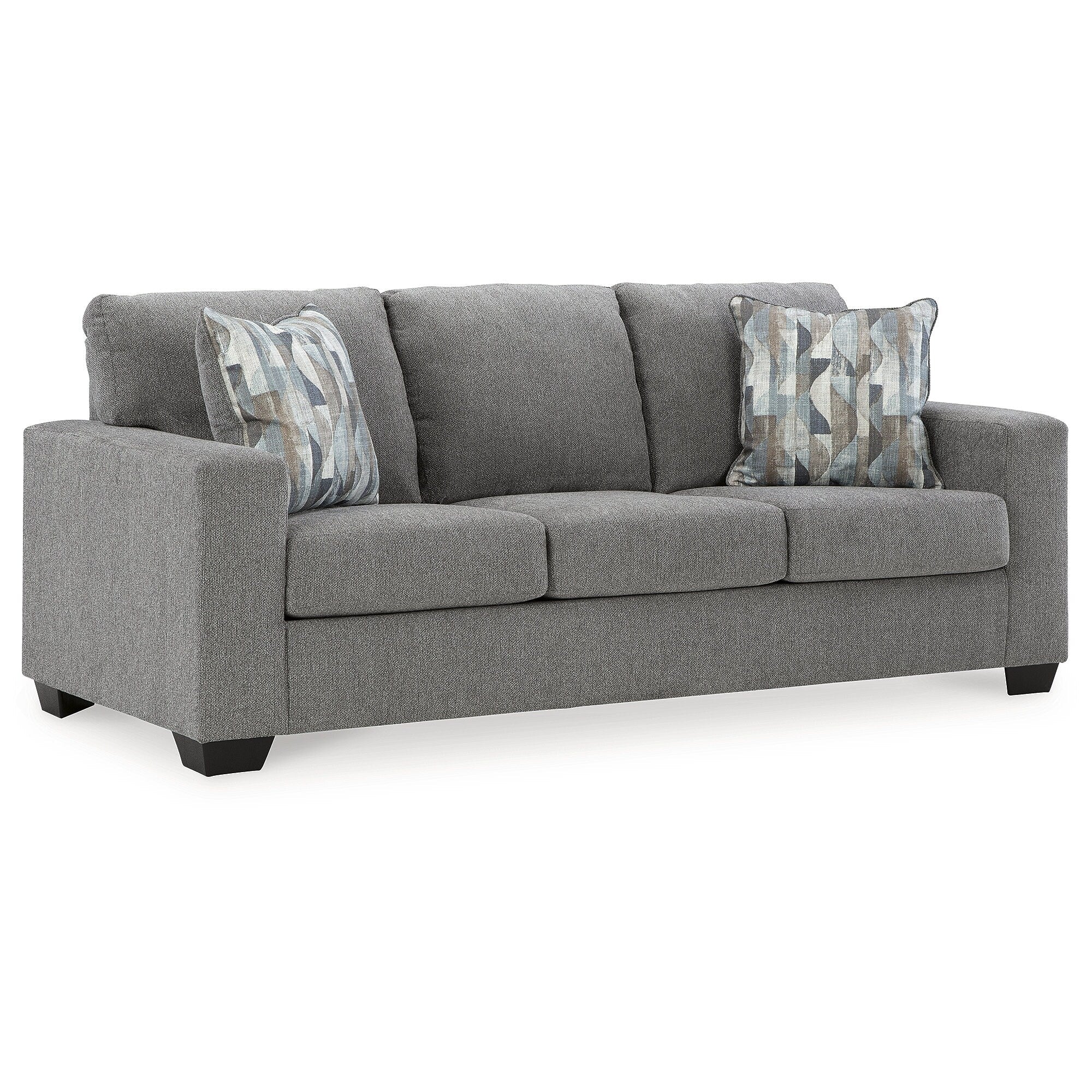 Signature Design by Ashley Deltona Graphite Queen Sofa Sleeper - 85W x 38D x 37H