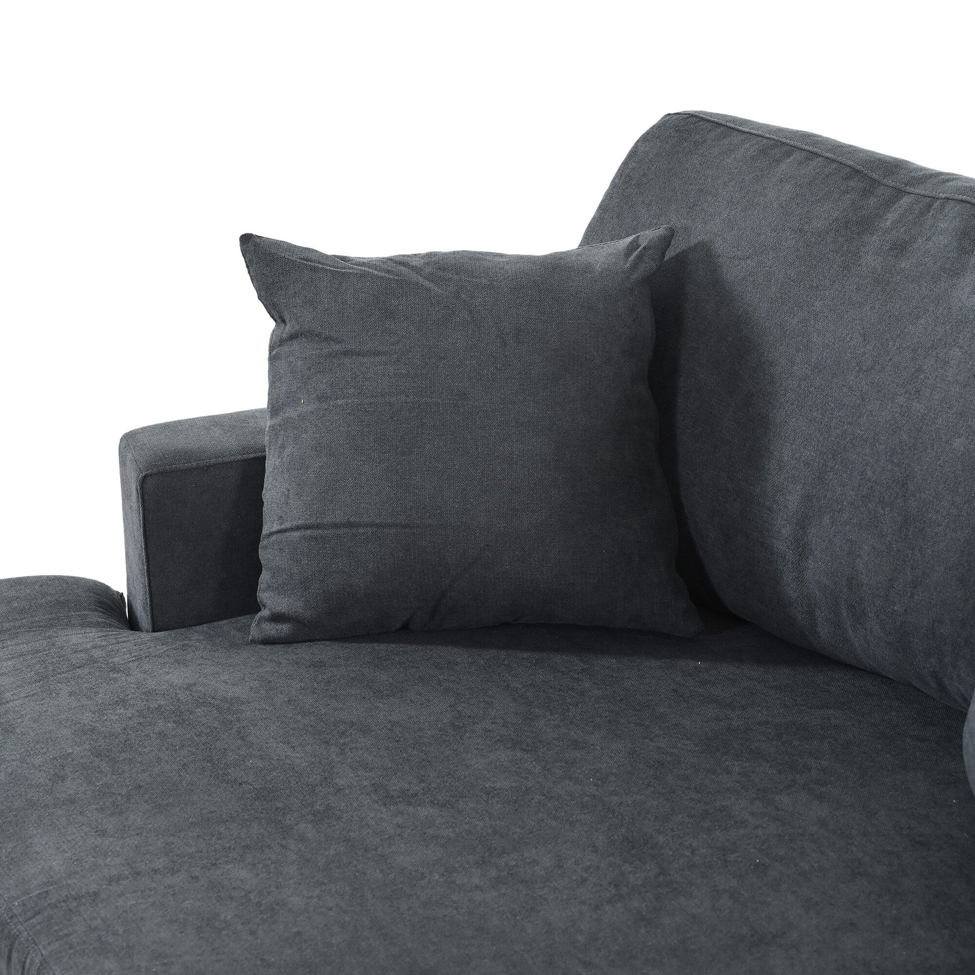 Sofa with Removable Back and Seat Cushions and 2 pillows