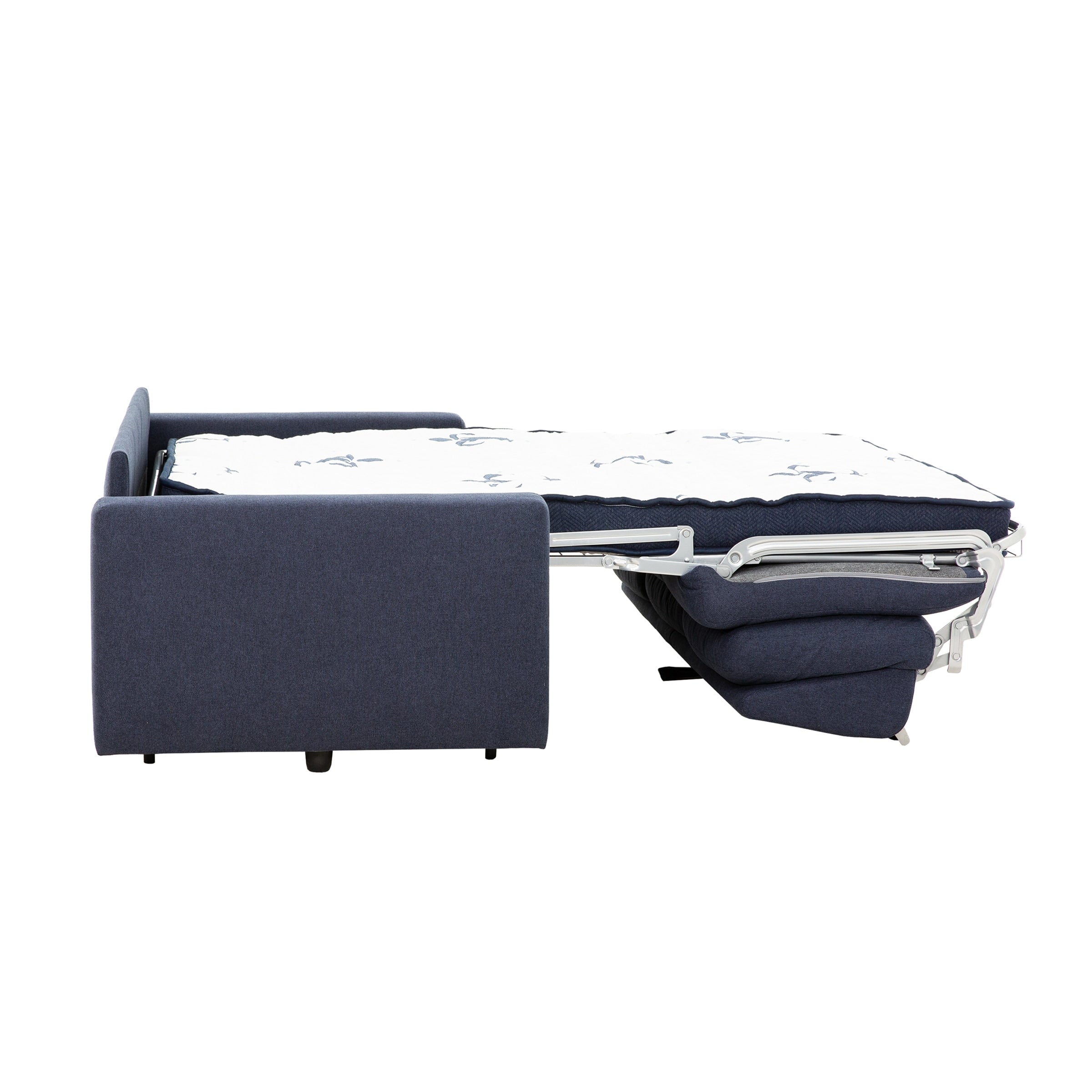 Stearns & Foster® Paolo 82 in. Queen Sleeper Sofa with 5in Memory Foam Mattress