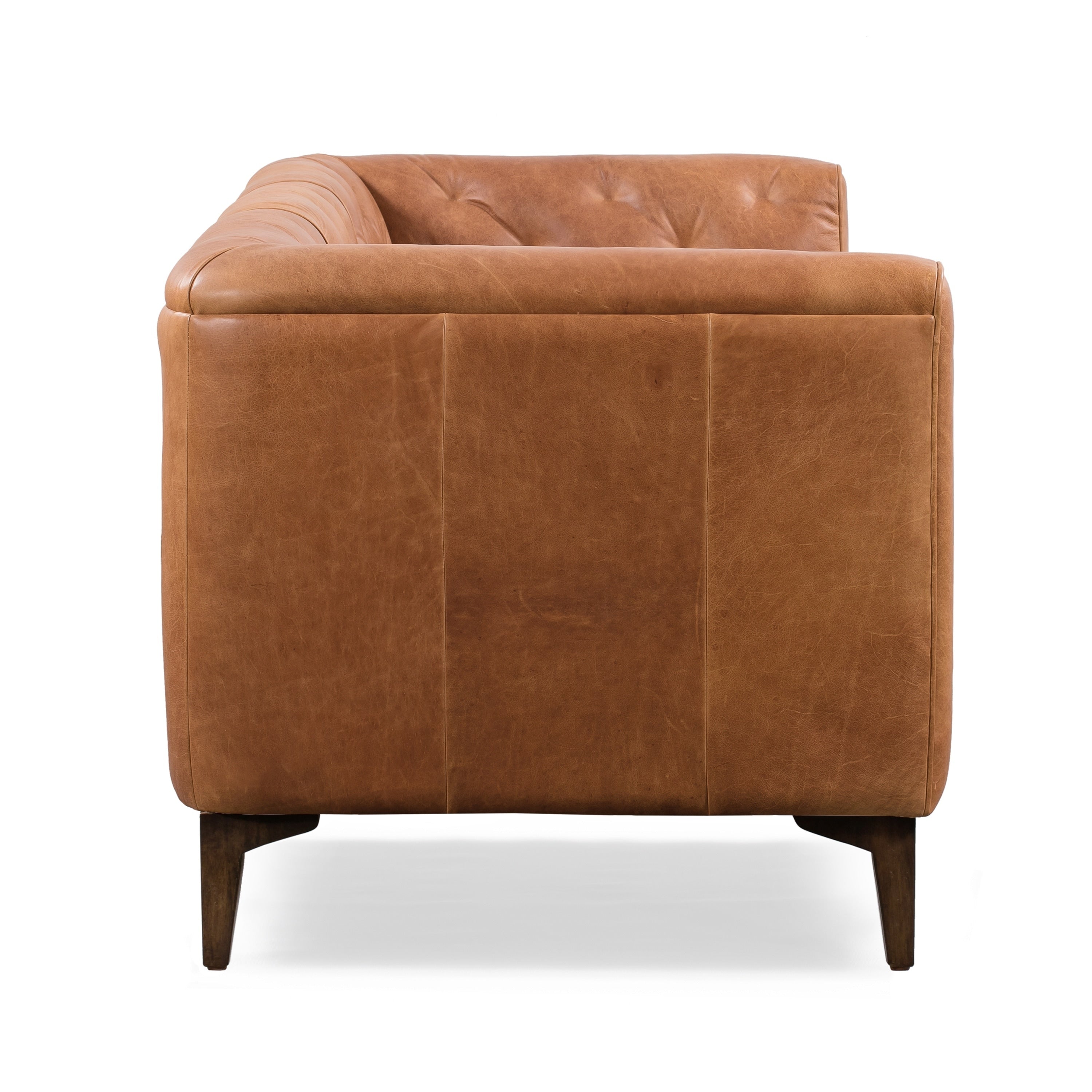 Poly & Bark Essex 89 Sofa - Full Grain Genuine Italian Leather