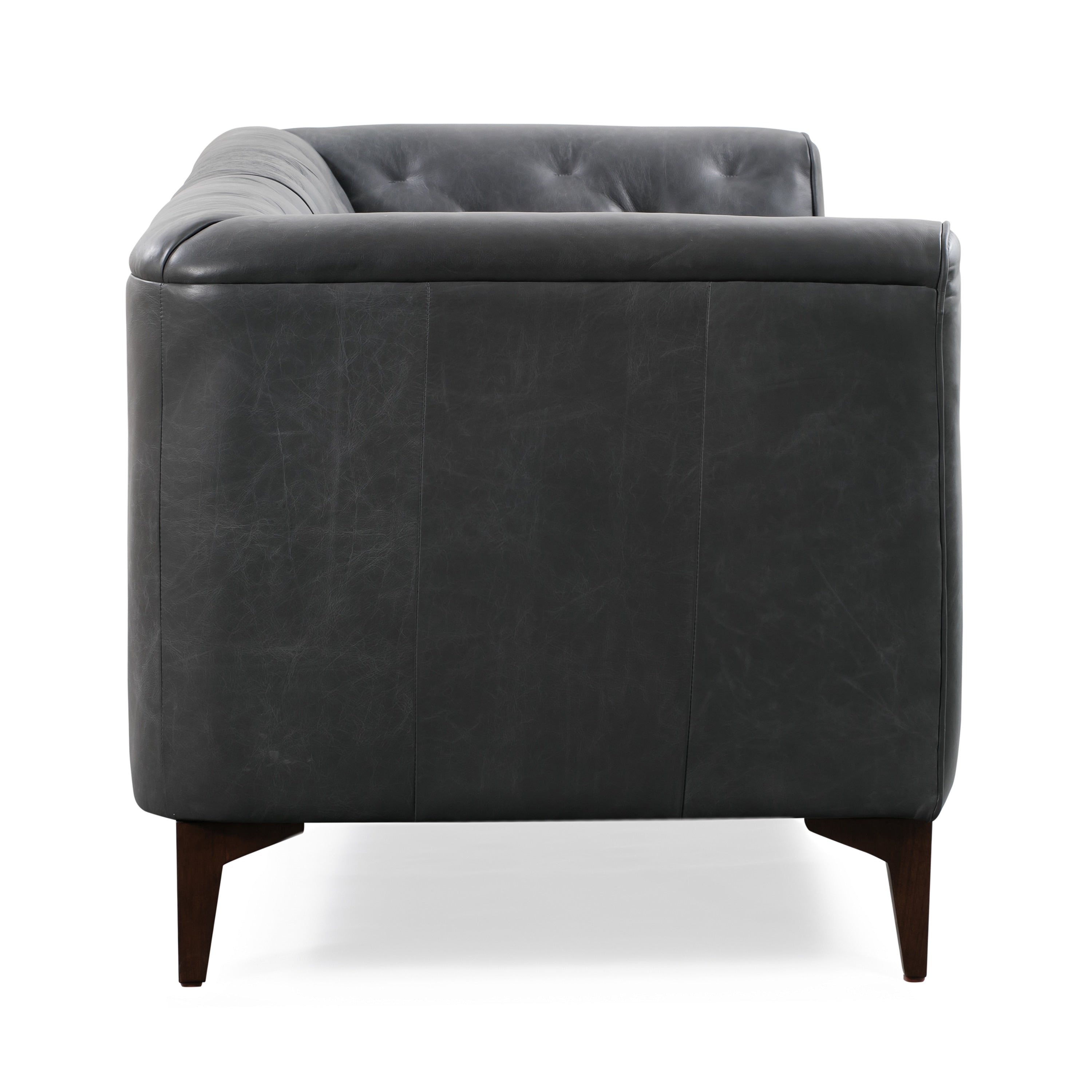 Poly & Bark Essex 89 Sofa - Full Grain Genuine Italian Leather