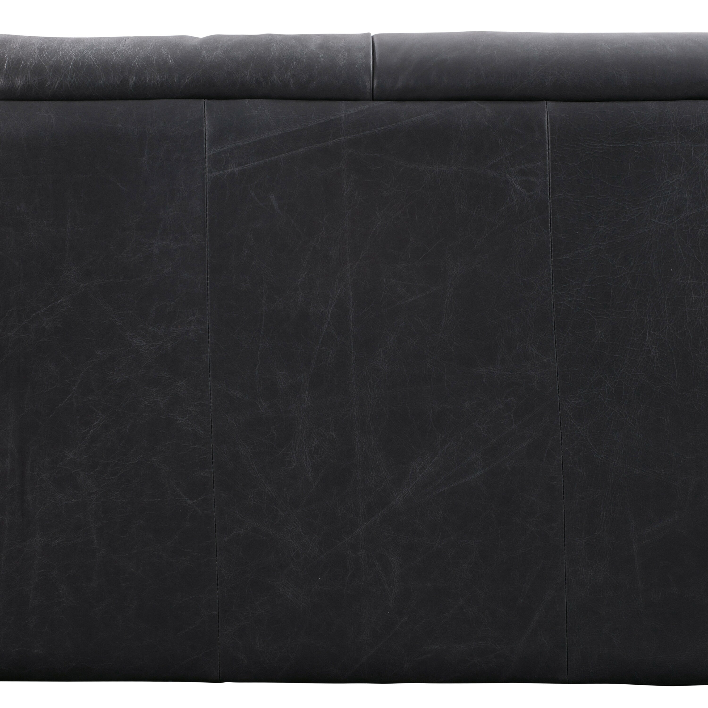 Poly & Bark Essex 89 Sofa - Full Grain Genuine Italian Leather