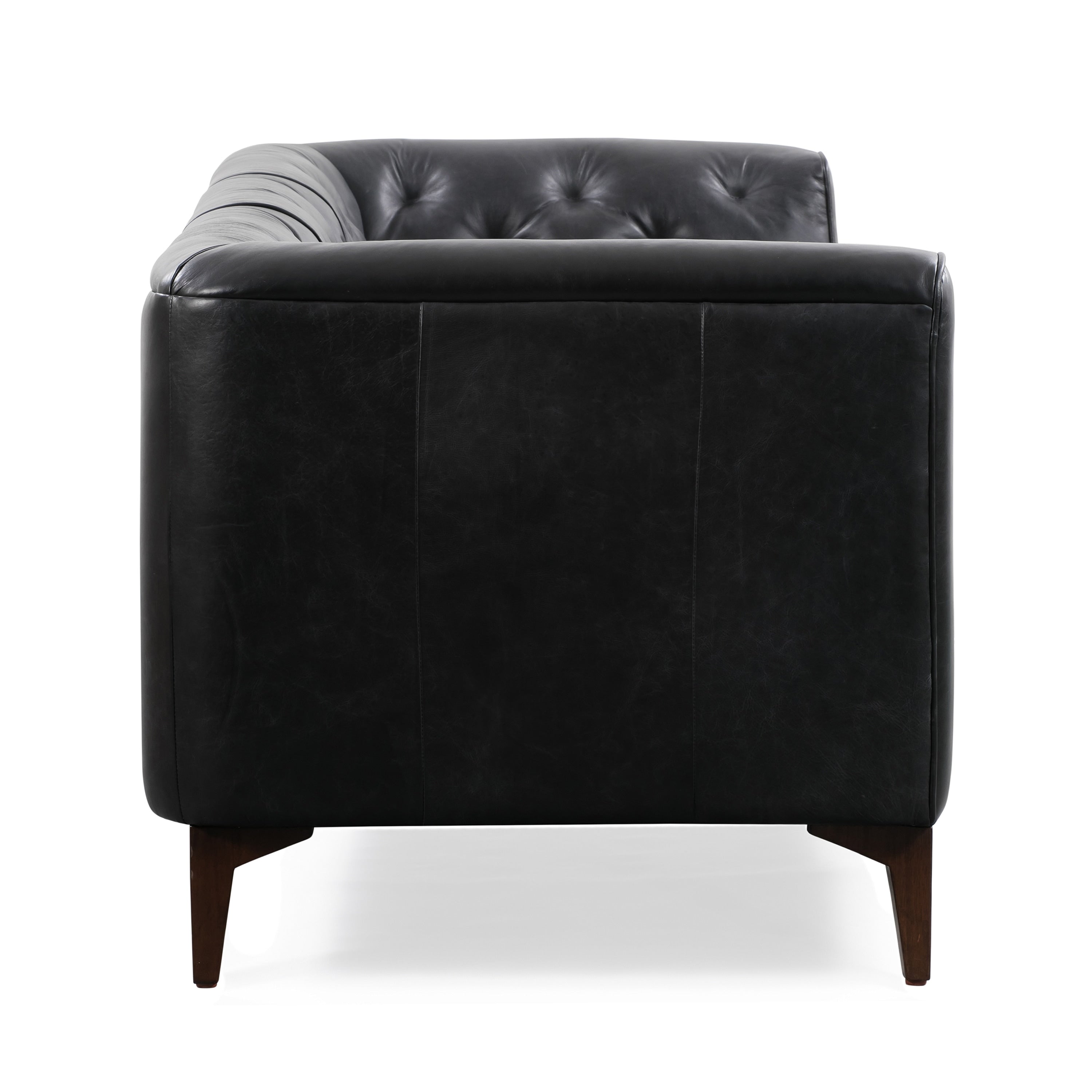 Poly & Bark Essex 89 Sofa - Full Grain Genuine Italian Leather
