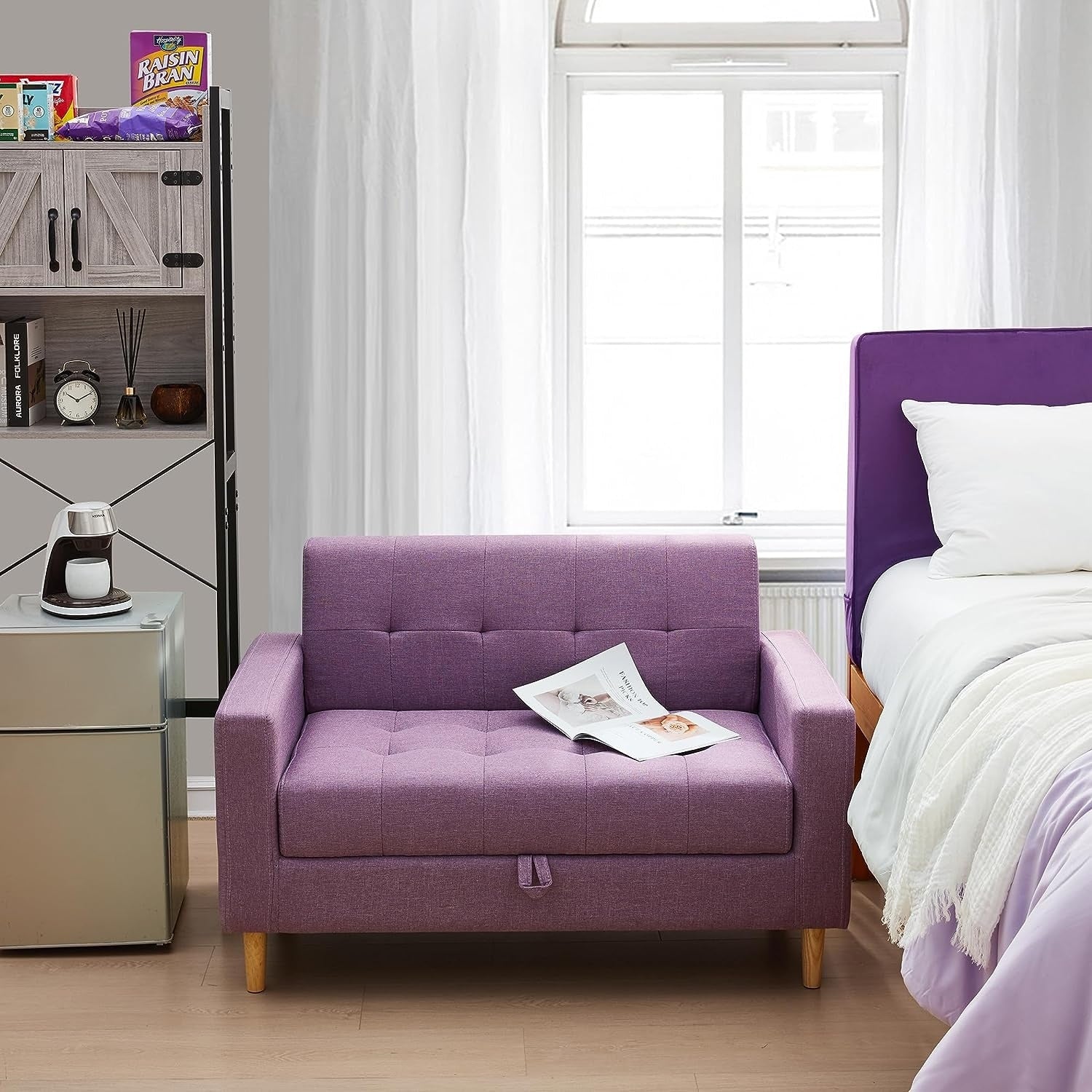 The College Storage Couch by Dorm Haul®