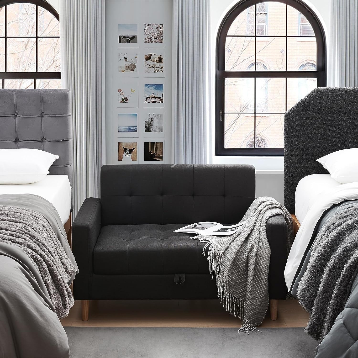 The College Storage Couch by Dorm Haul®