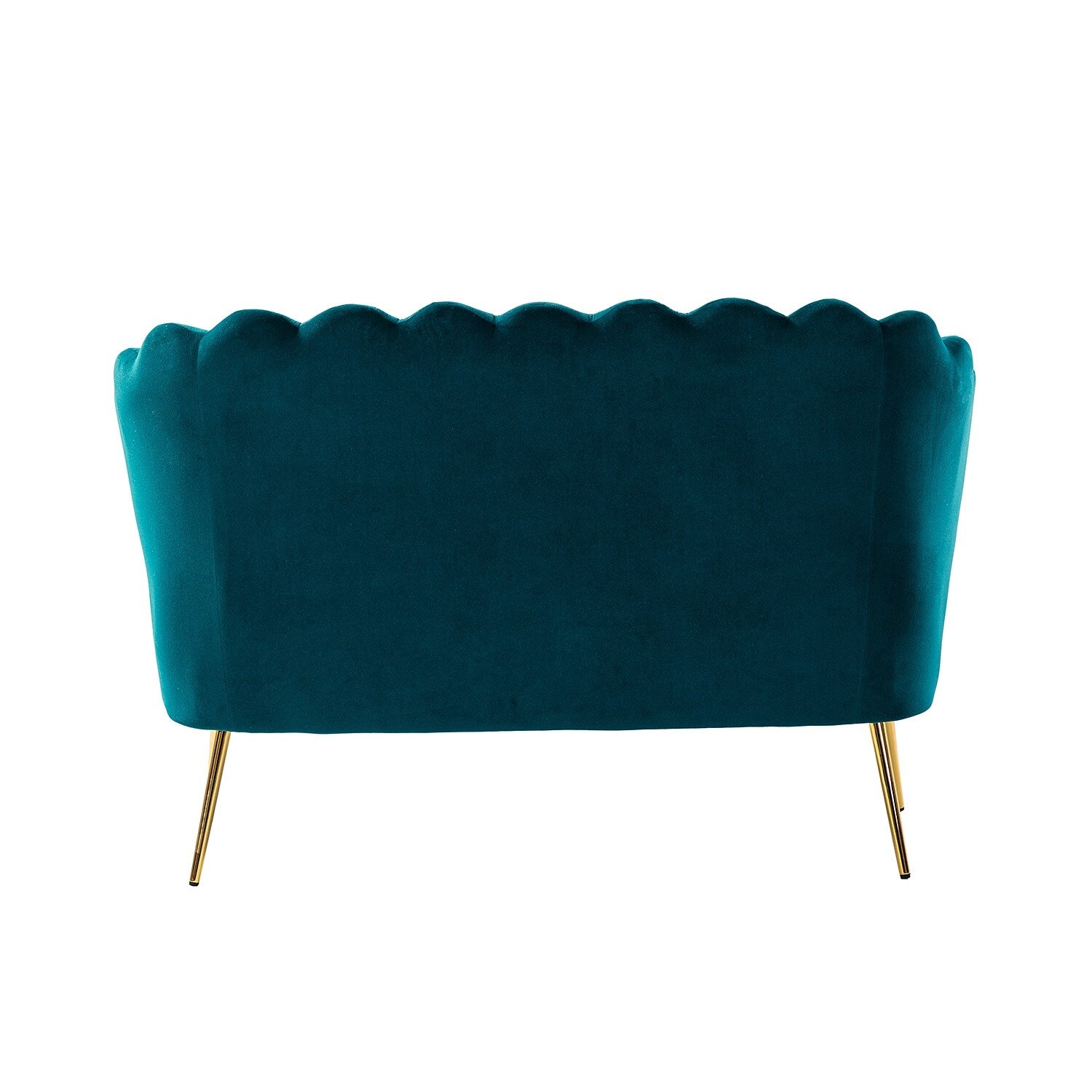 Xabier 52''Loveseat with Flower Shaped Back Design