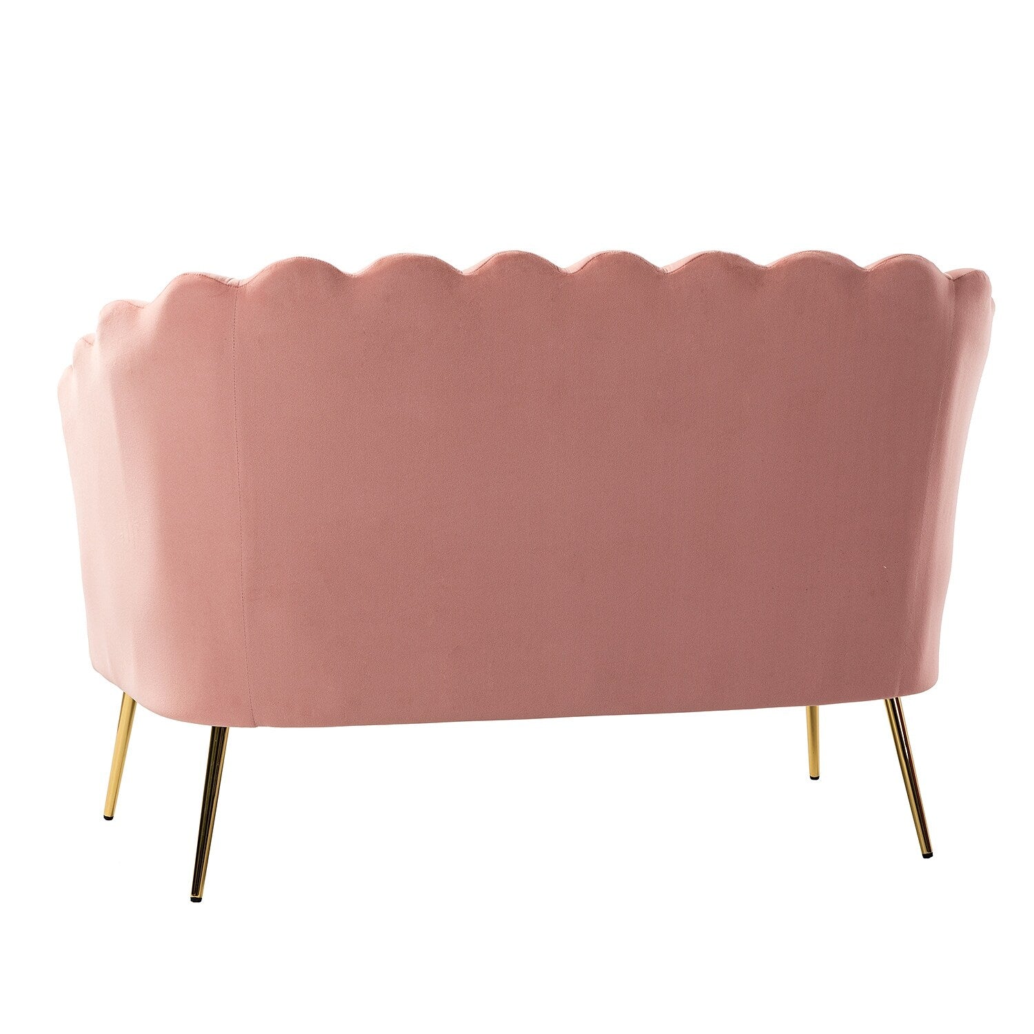 Xabier 52''Loveseat with Flower Shaped Back Design