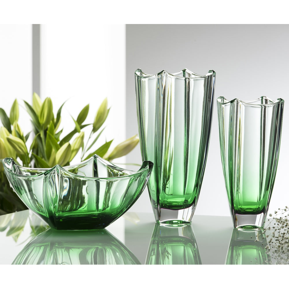 Galway Crystal Emerald Dune 10 Bowl