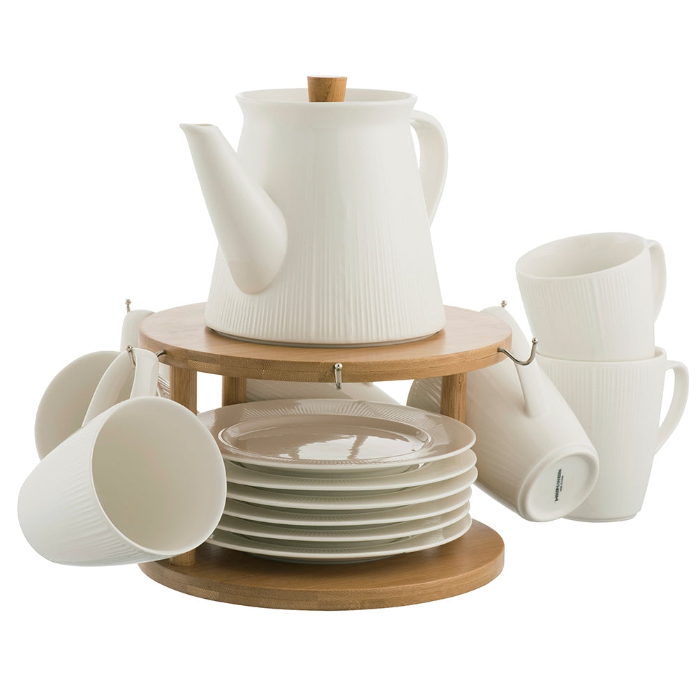 BelldineLiving Pekoe 13 Piece Set & Stand