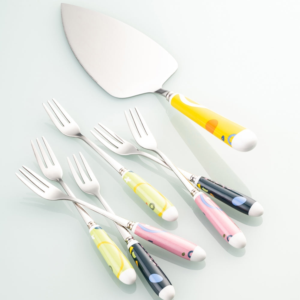 Aynsley Verdant Pastry Set 7 Piece