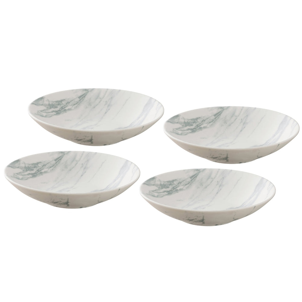 Belldine Living Marble Pasta Bowl Set of 4