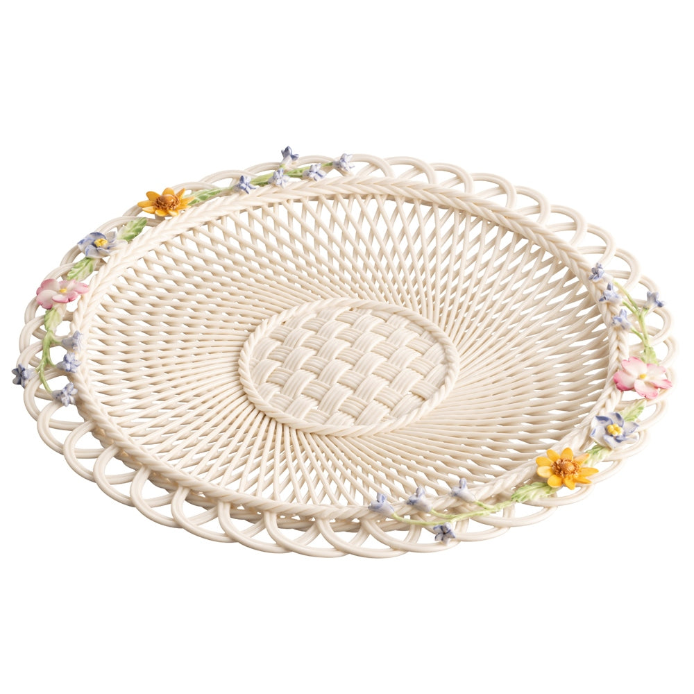 Belldine Classic Spring Basketweave Plate