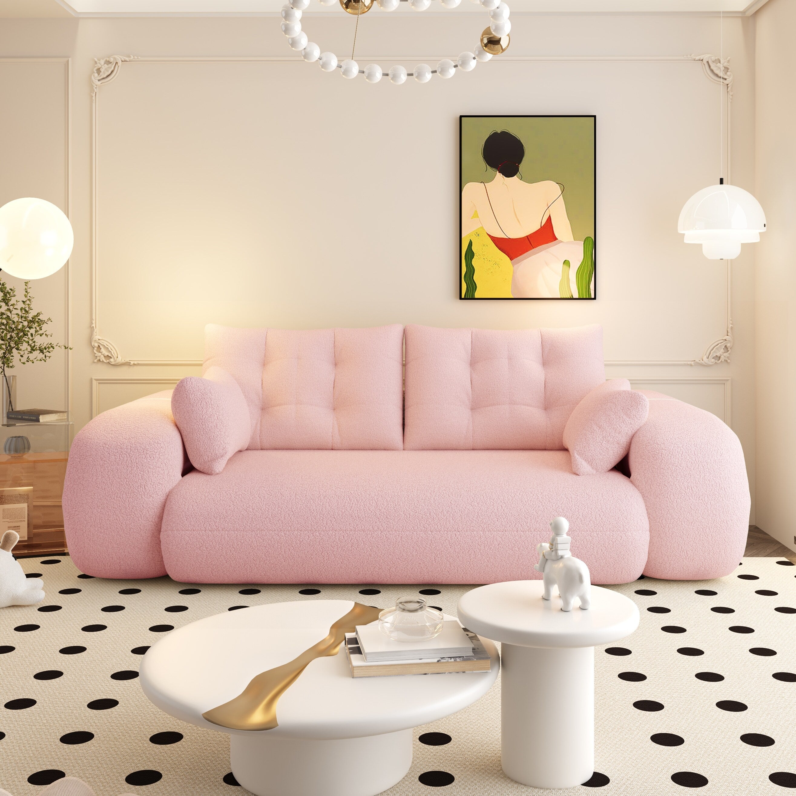 78.7 Human Dog Bed, Lazy Sofa Couch, 3-in-1 Foldable Sofa Bed