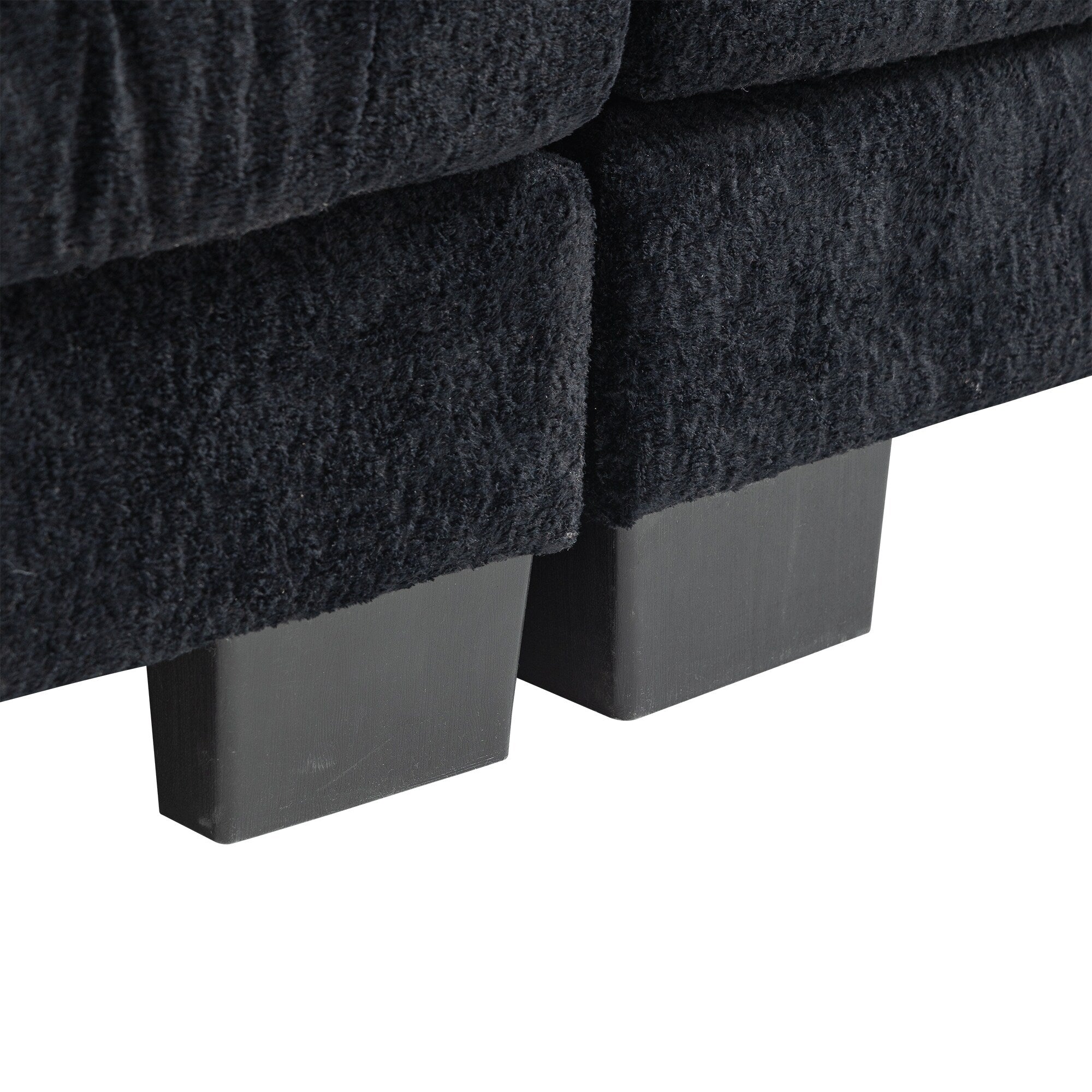 84 Upholstered 3-Seater Sofa with Dual-Layer Memory Foam Cushioning, and Complimentary Comfort Pillows