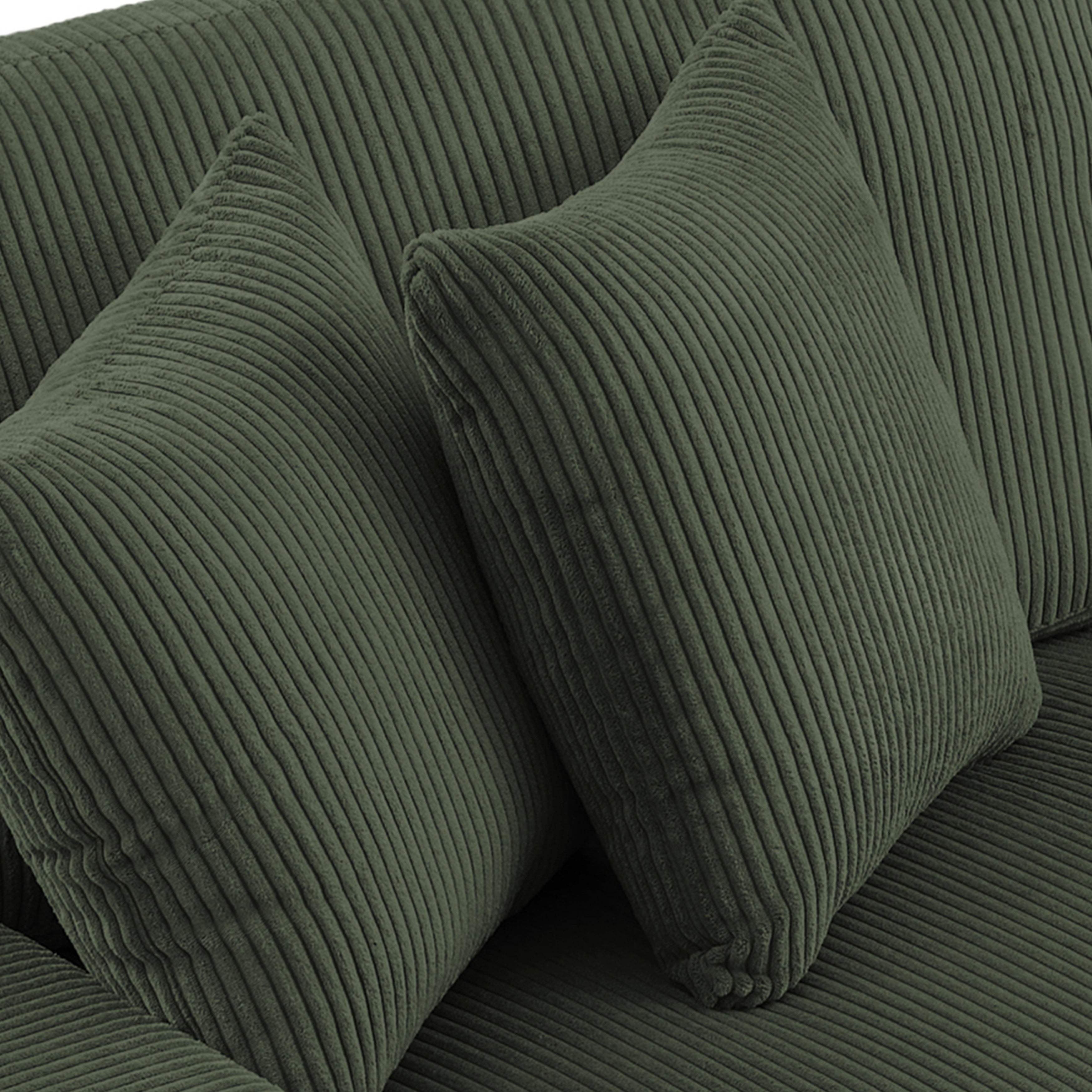 90 Loveseat Sofa Modern and Cozy Corduroy Couch