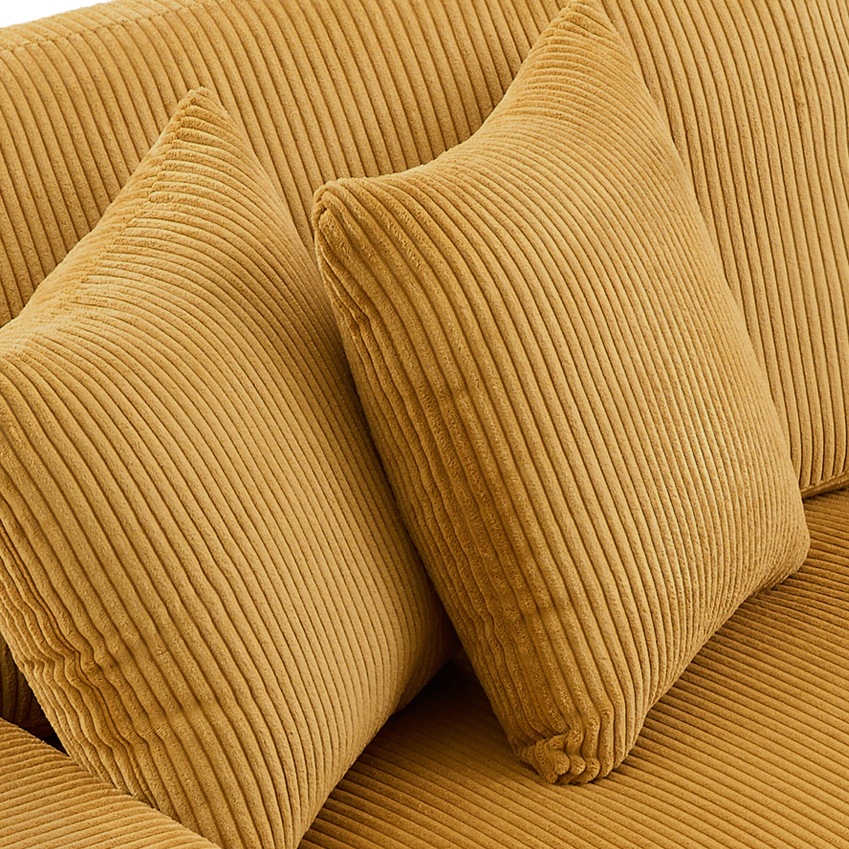 90 Loveseat Sofa Modern and Cozy Corduroy Couch