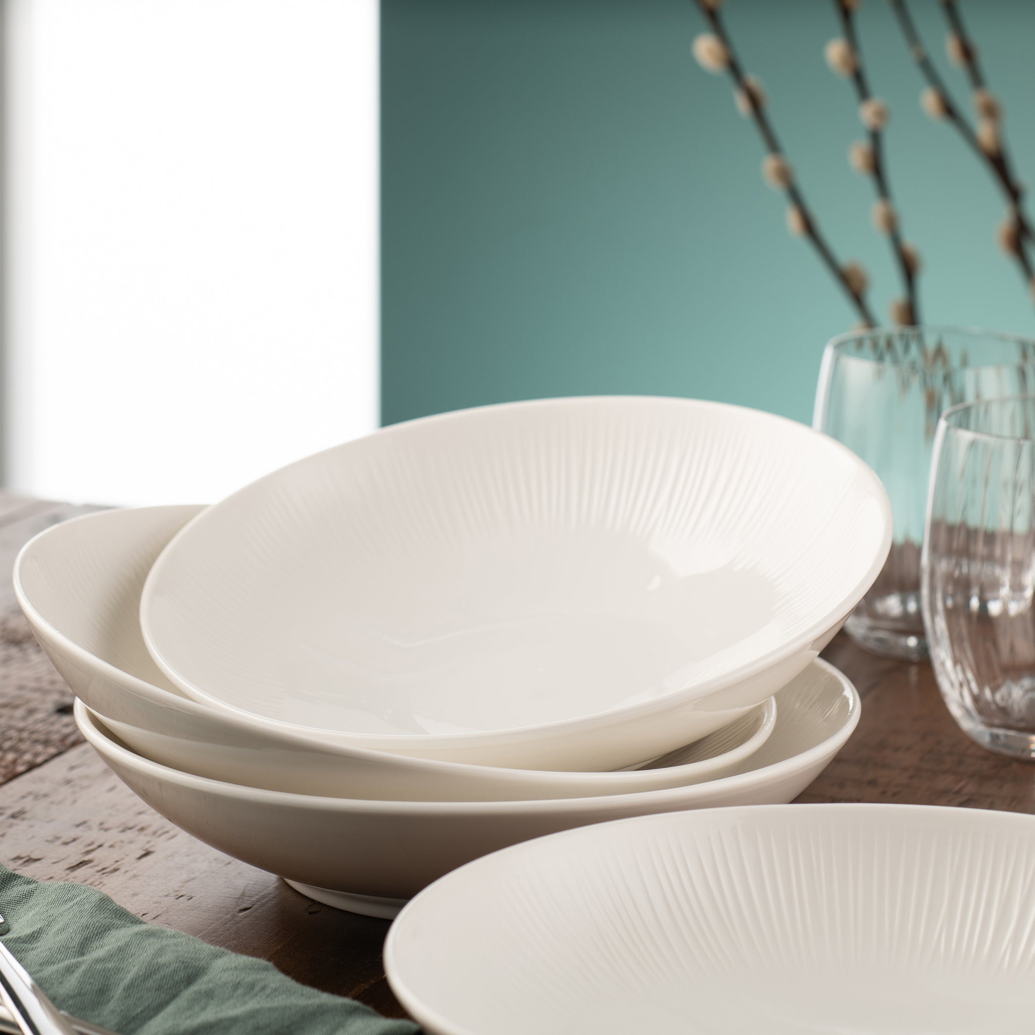 Belldine Living Erne Pasta Bowls Set of 4
