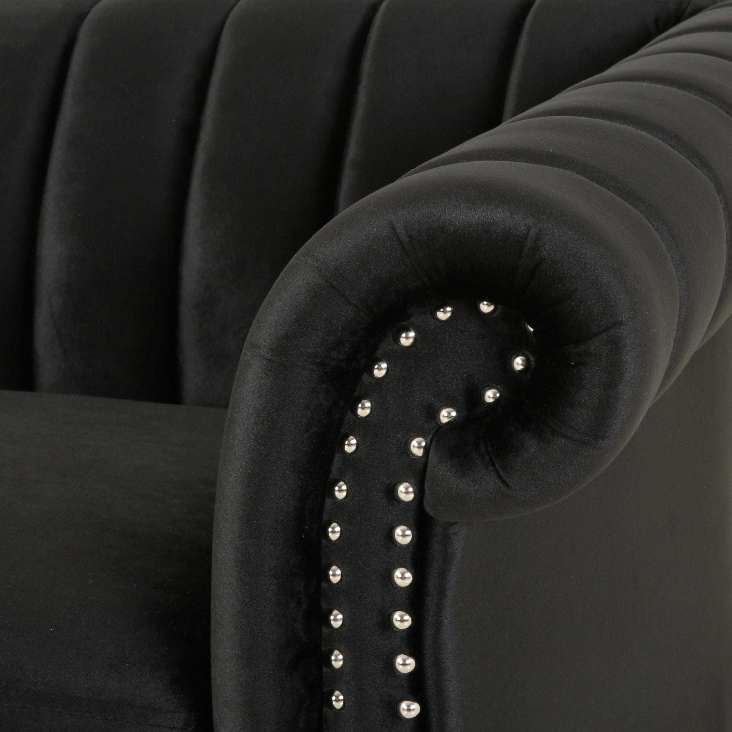 Bowie Glam Velvet Sofa by Christopher Knight Home