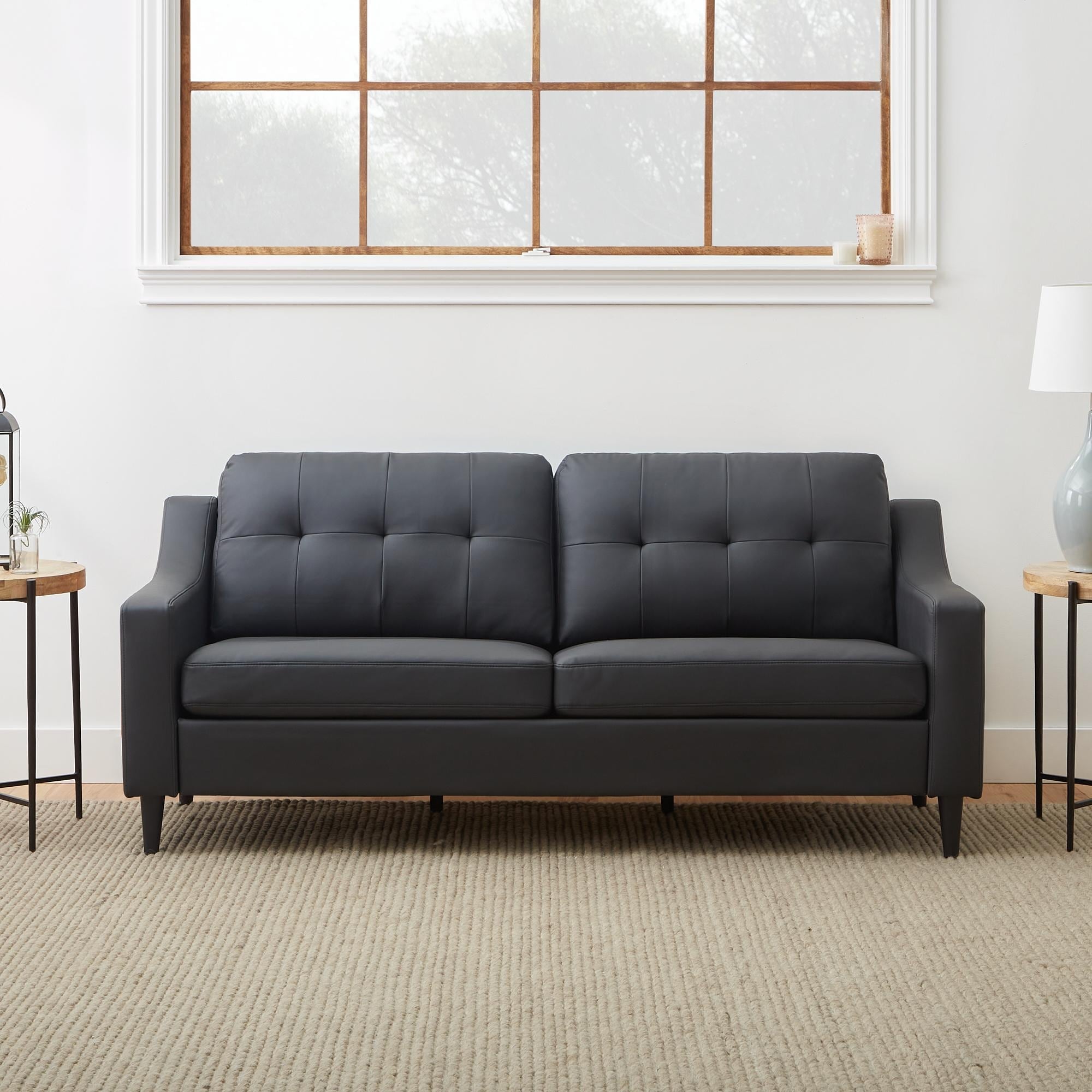 Brookside Ellen 75 Upholstered Scooped Arm Sofa