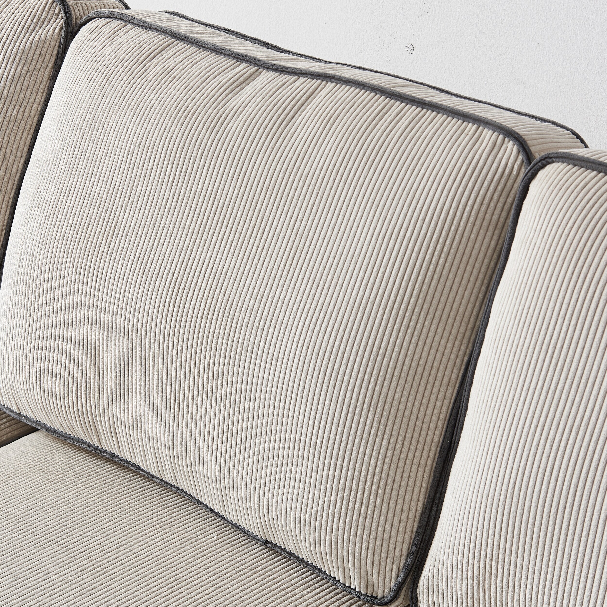 Corduroy Sofa with Removable Storage - Modern Living Spaces