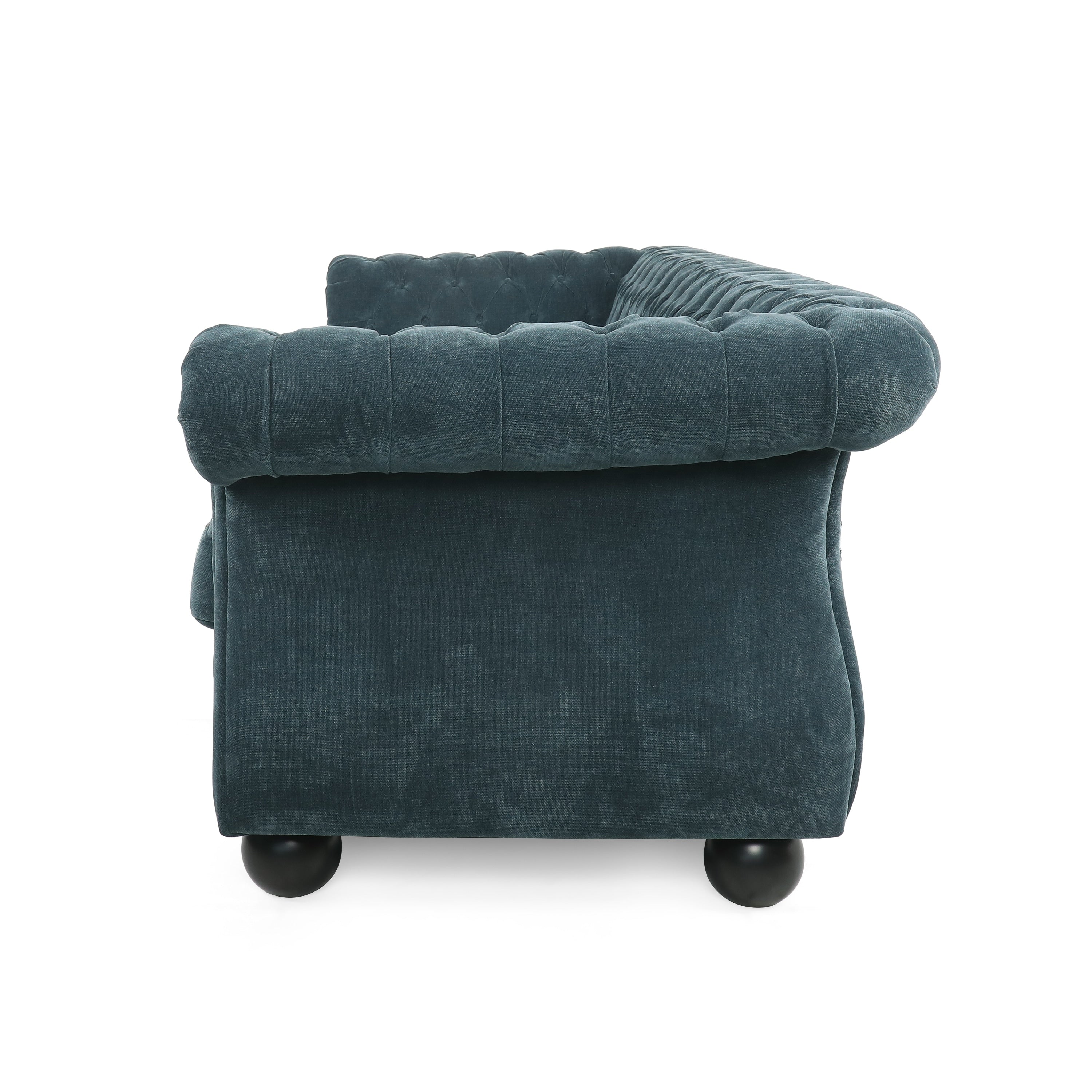 Farhart Tufted 3 Seater Sofa by Christopher Knight Home