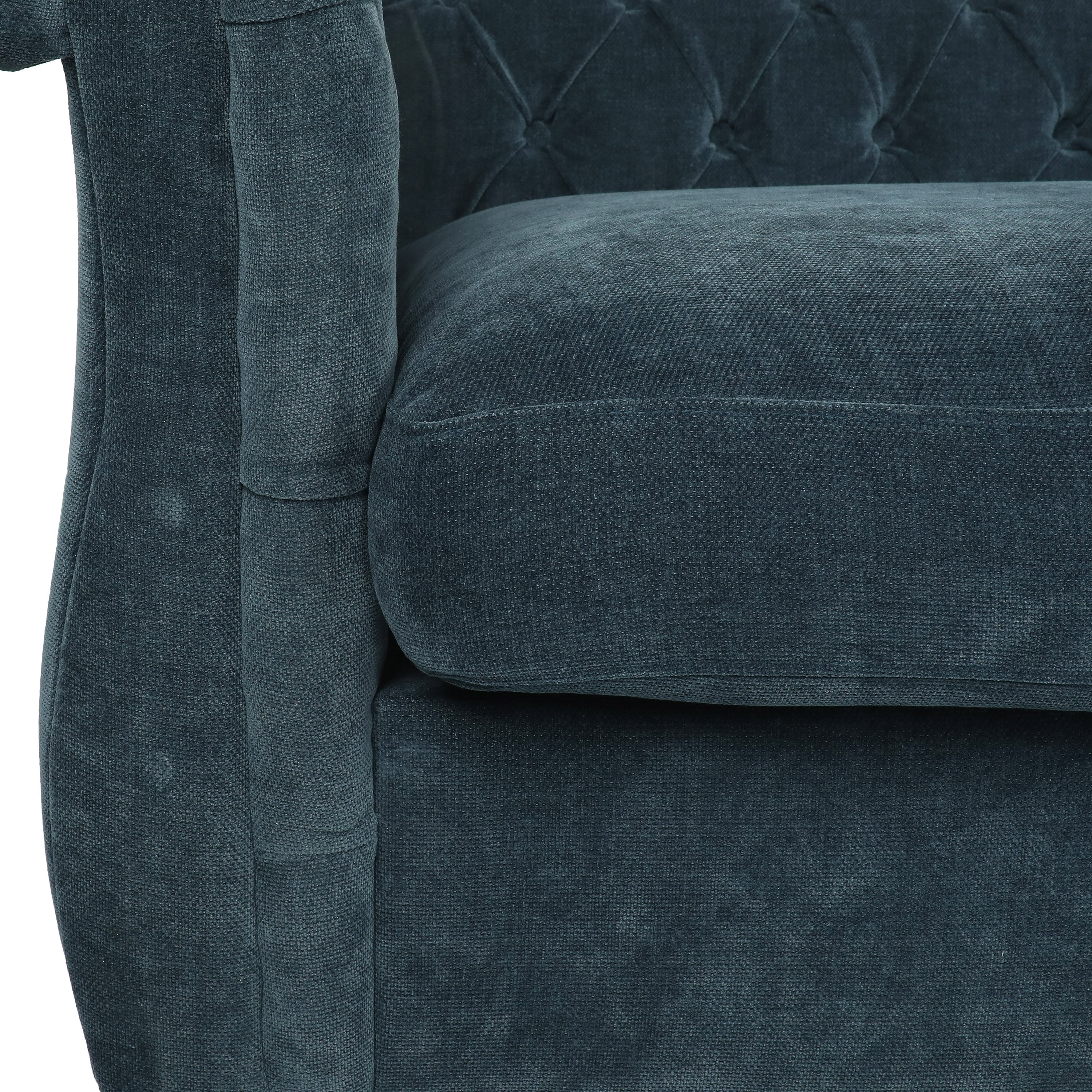 Farhart Tufted 3 Seater Sofa by Christopher Knight Home