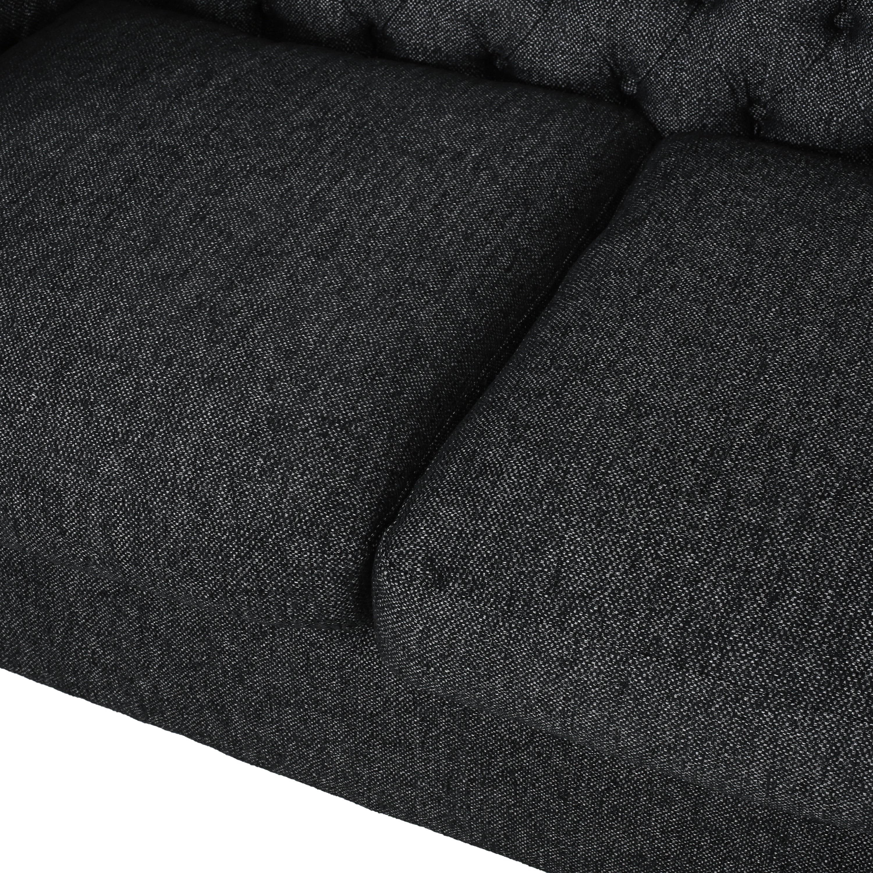 Farhart Tufted 3 Seater Sofa by Christopher Knight Home
