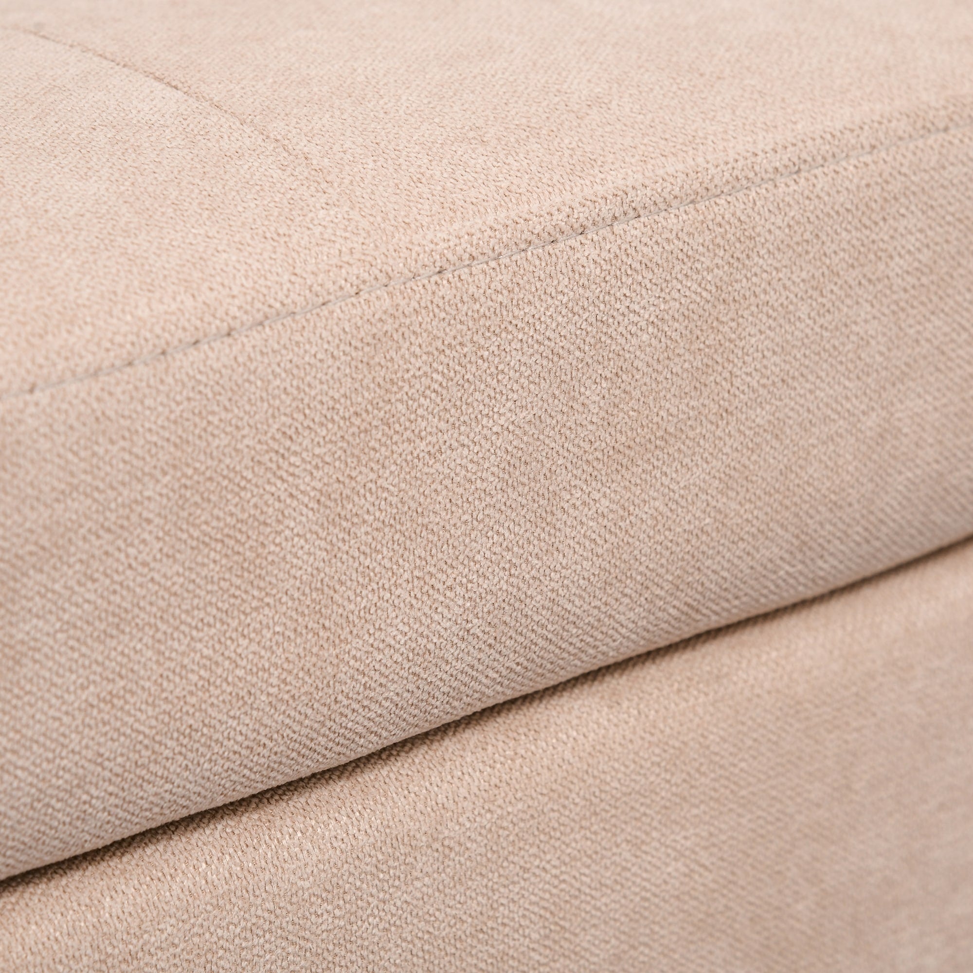 HOMCOM Modern Loveseat Button-tufted Fabric Storage Couch