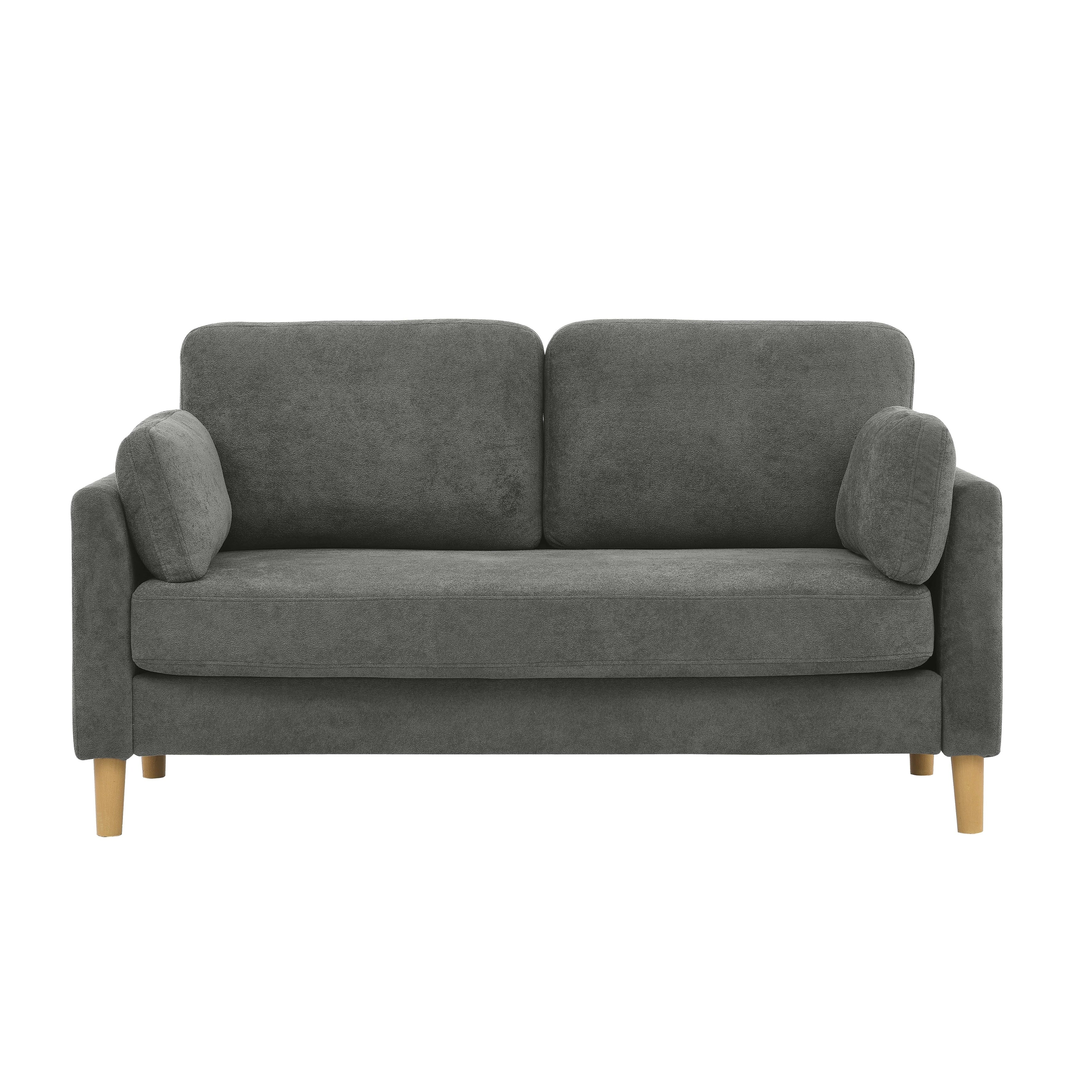 Minimalist Upholstered Sofa - 2 Seats - 30.5 D x 66 W x 35 H