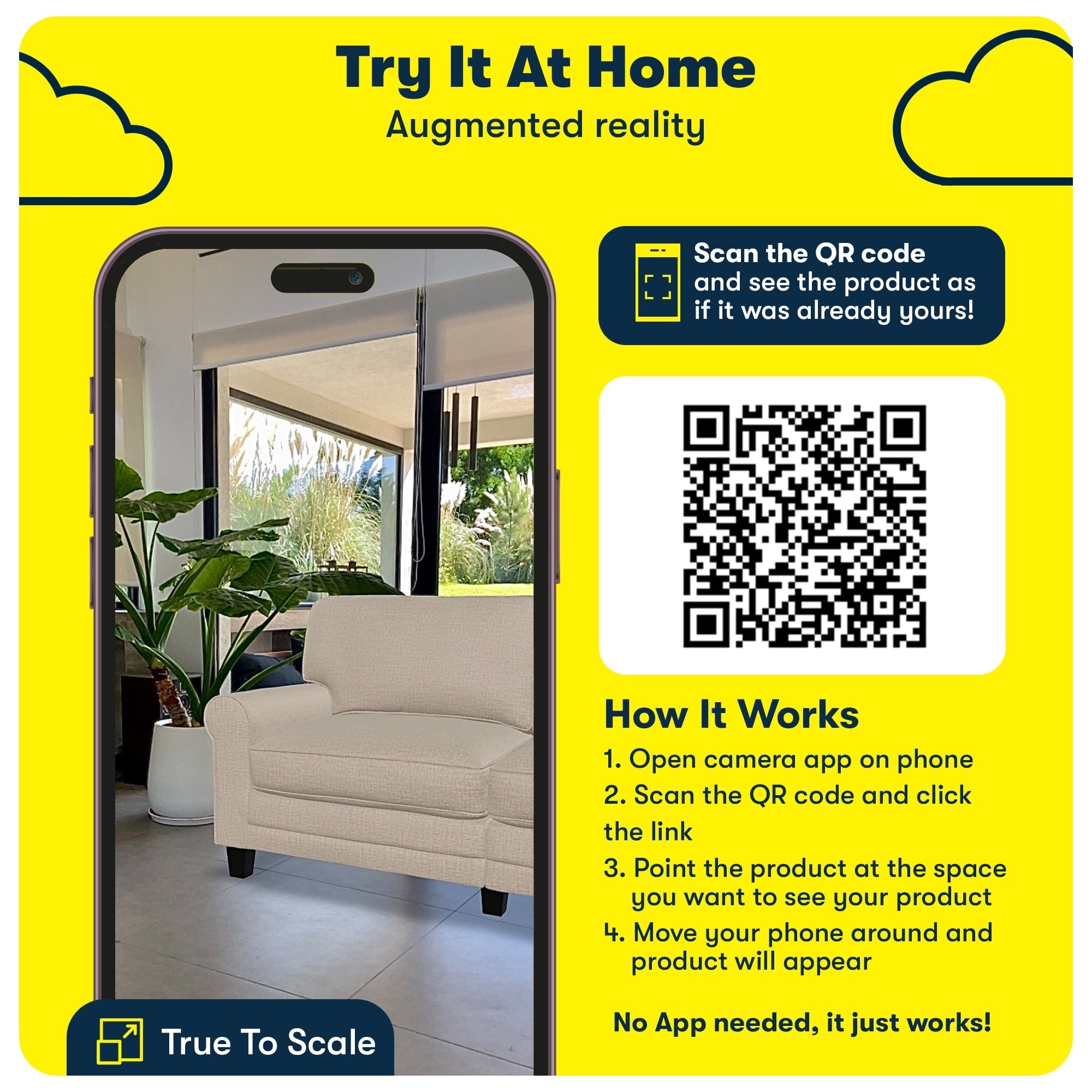 Serta Copenhagen 78 Rolled Arm Sofa, Easy Care Polyester, Soft Pillow Back, Pocket Coil Seat Cushions