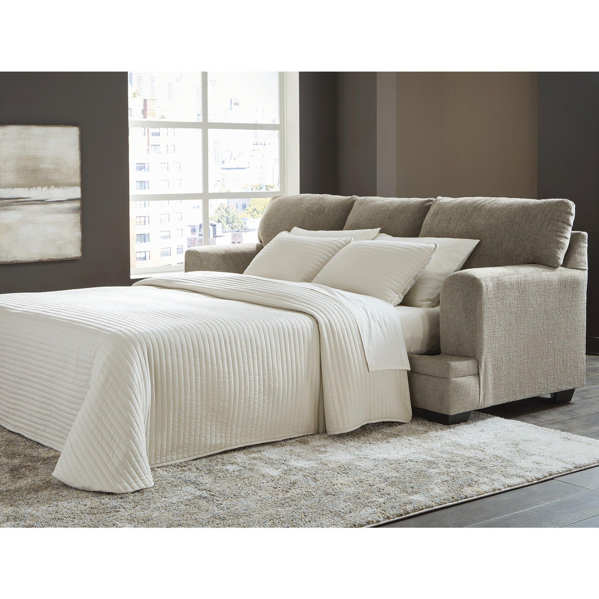Signature Design by Ashley Stonemeade Queen Sofa Sleeper - 92 W x 41 D x 39 H