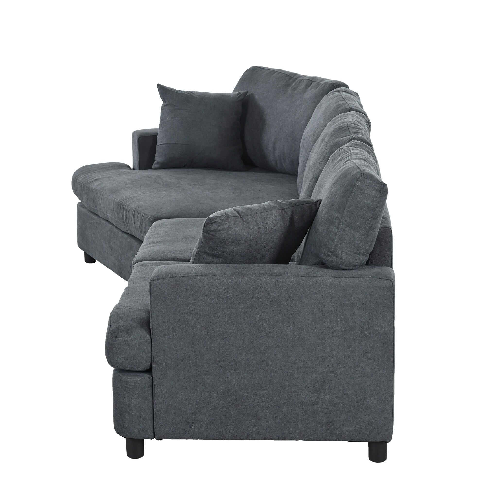 Sofa with Removable Back and Seat Cushions and 2 pillows